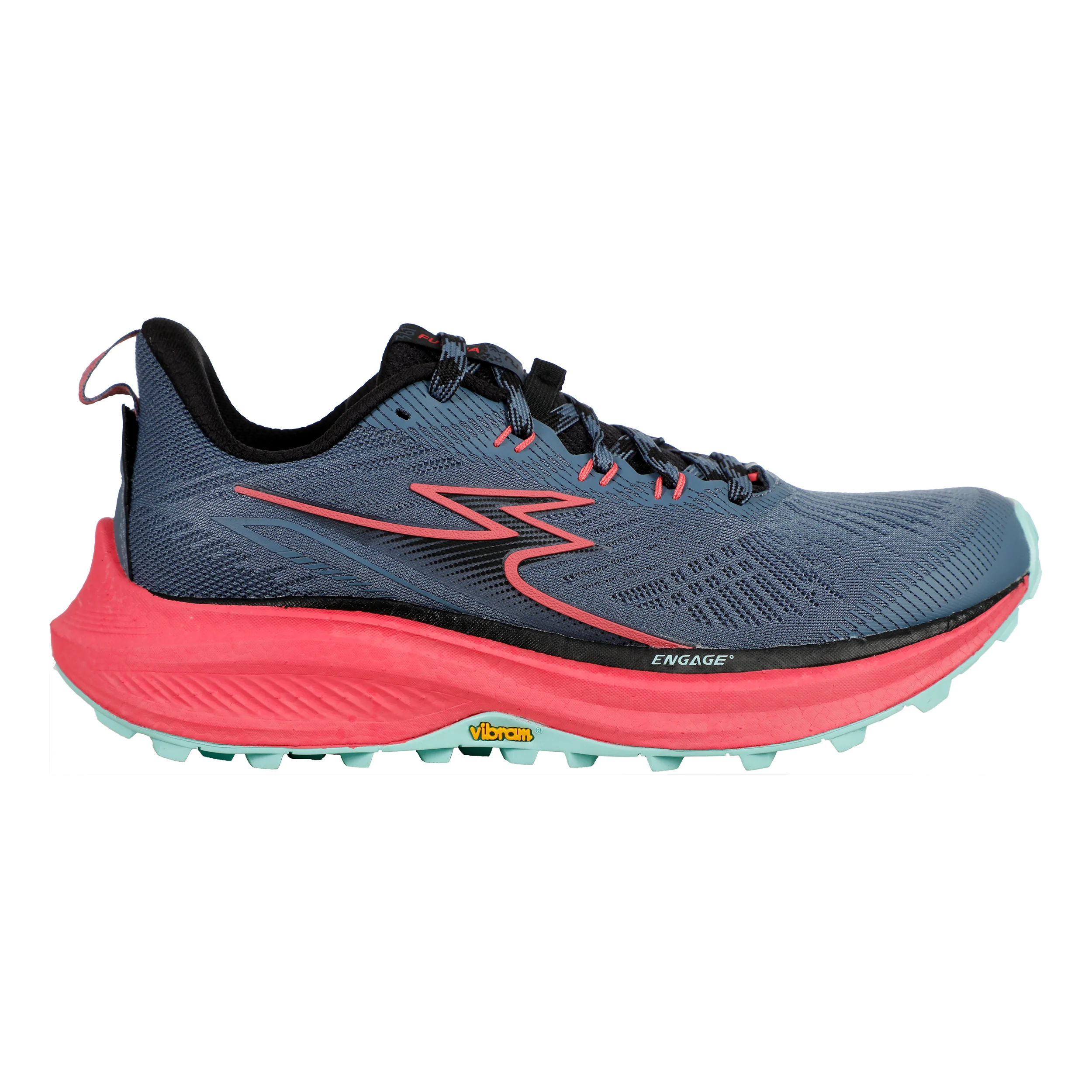 Futura 2 Trailschuh Damen-Grau,Koralle