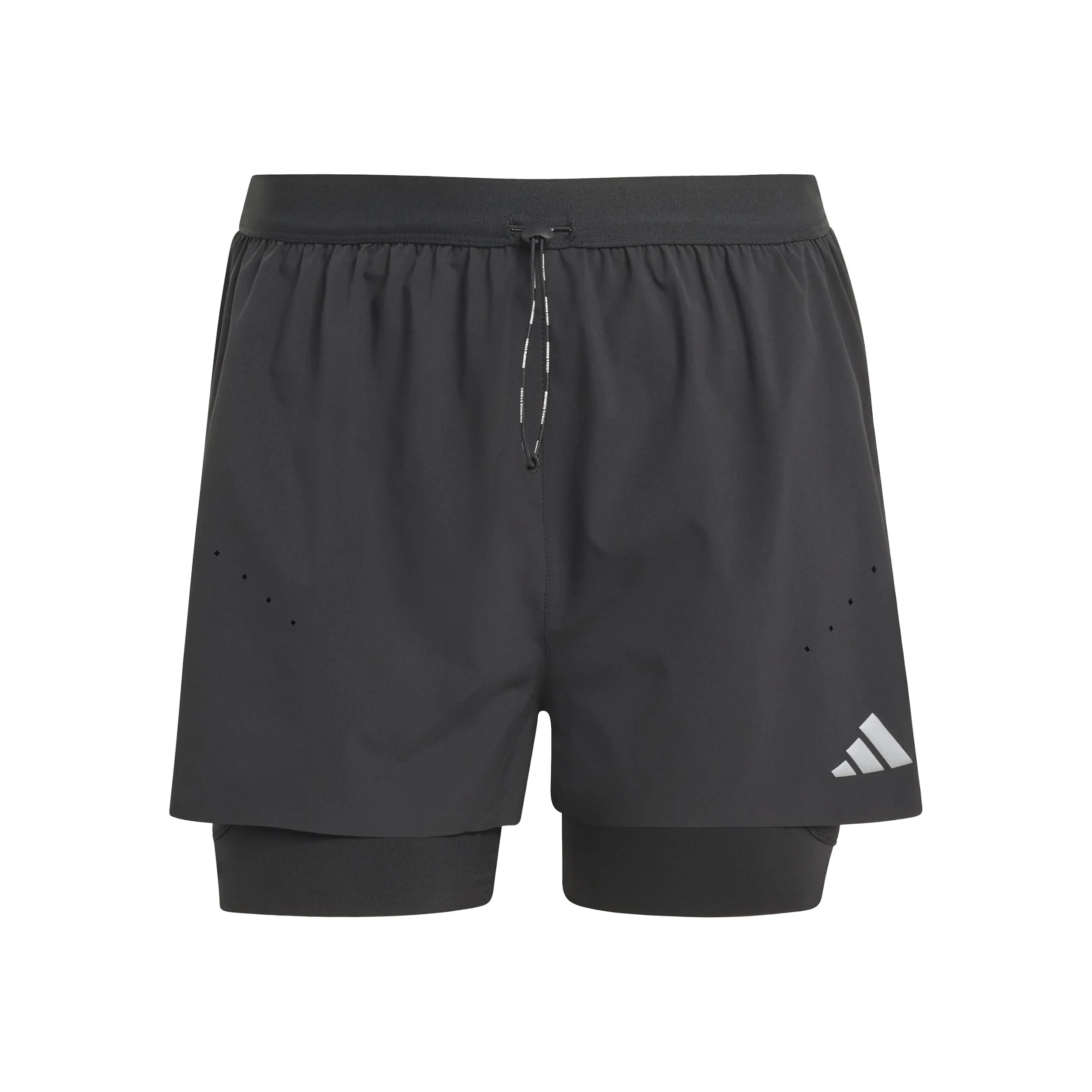 adi365 2in1 Laufshorts Damen - schwarz