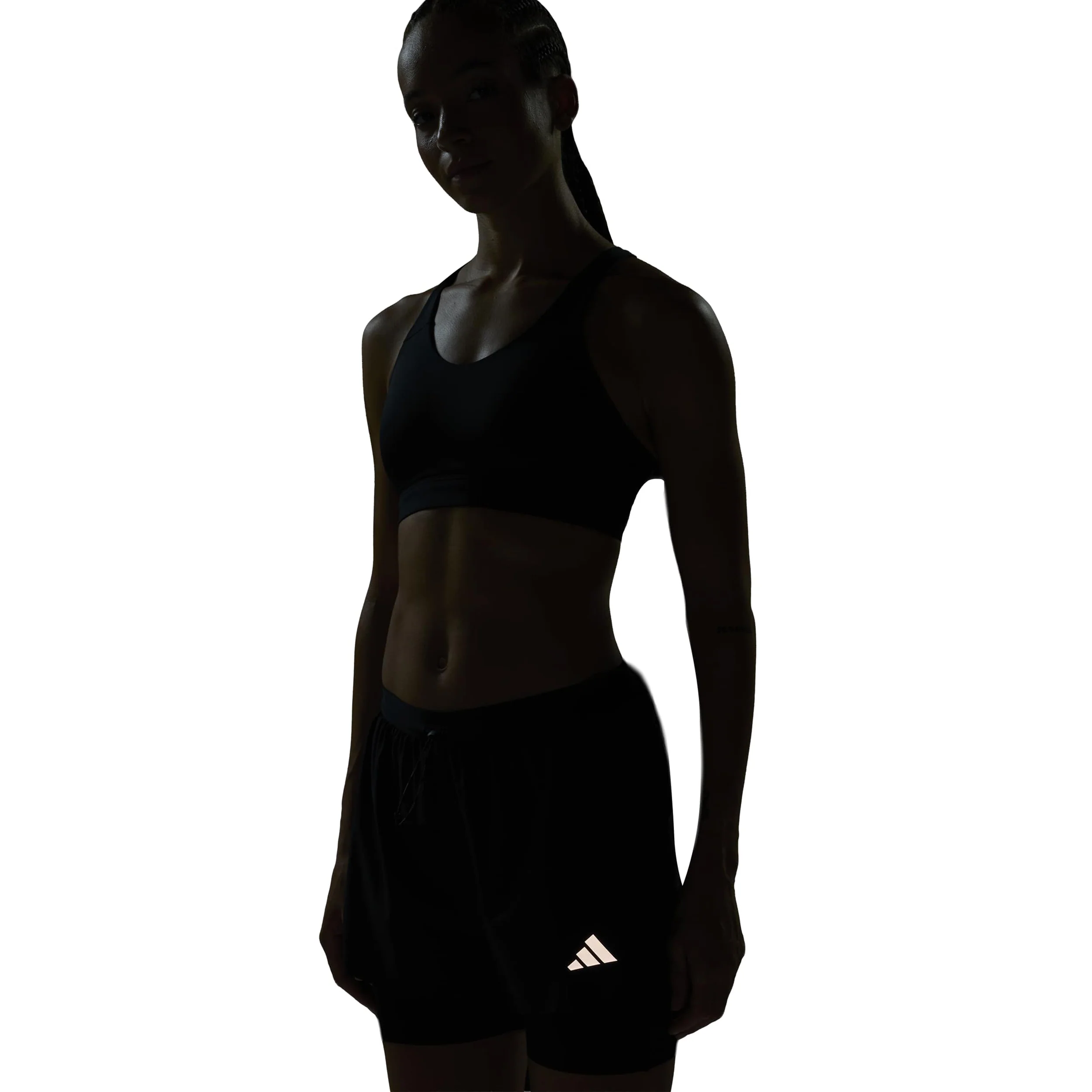 adi365 2in1 Laufshorts Damen - schwarz - Image 7