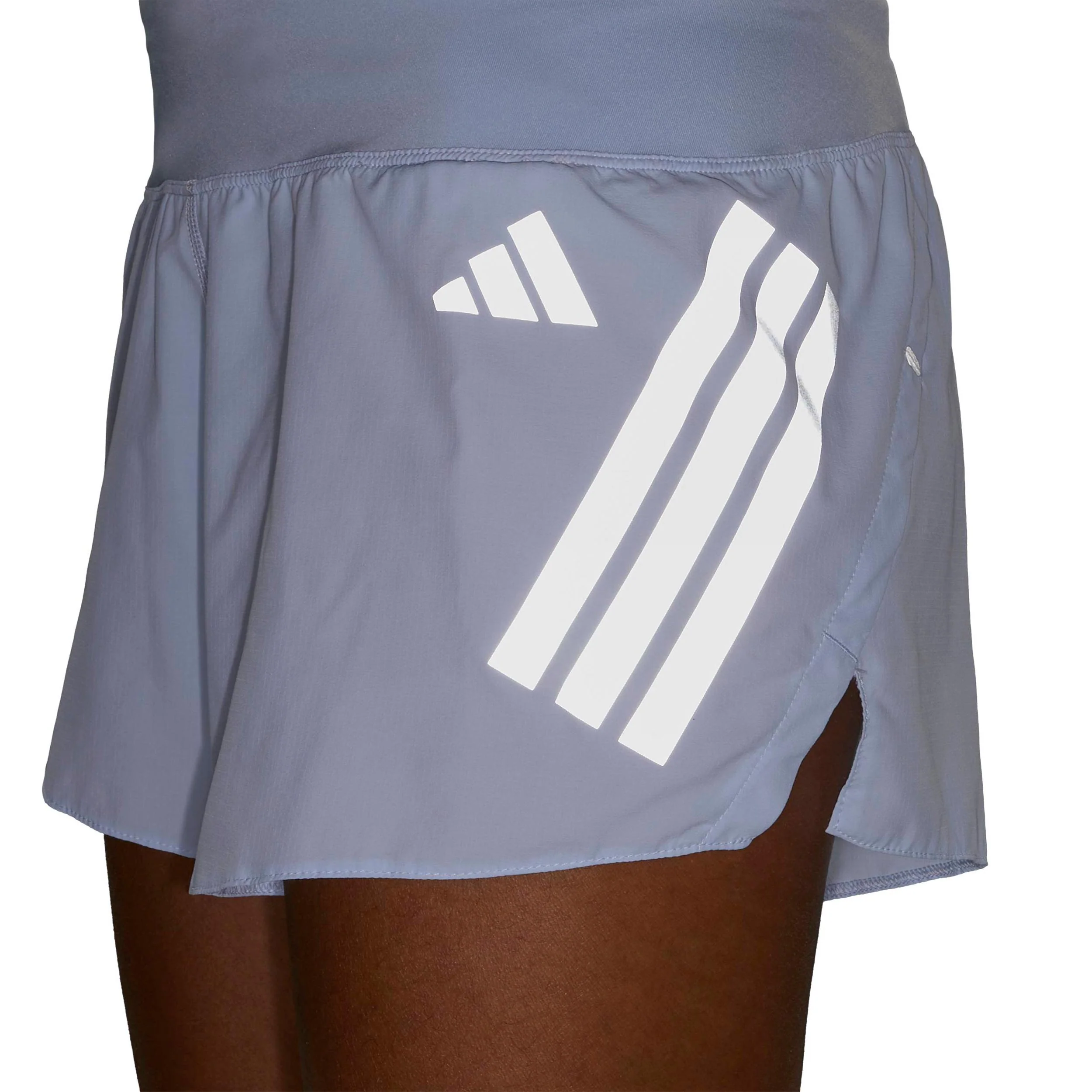 adi365 4in  Laufshorts Damen-blaugrau - Image 8