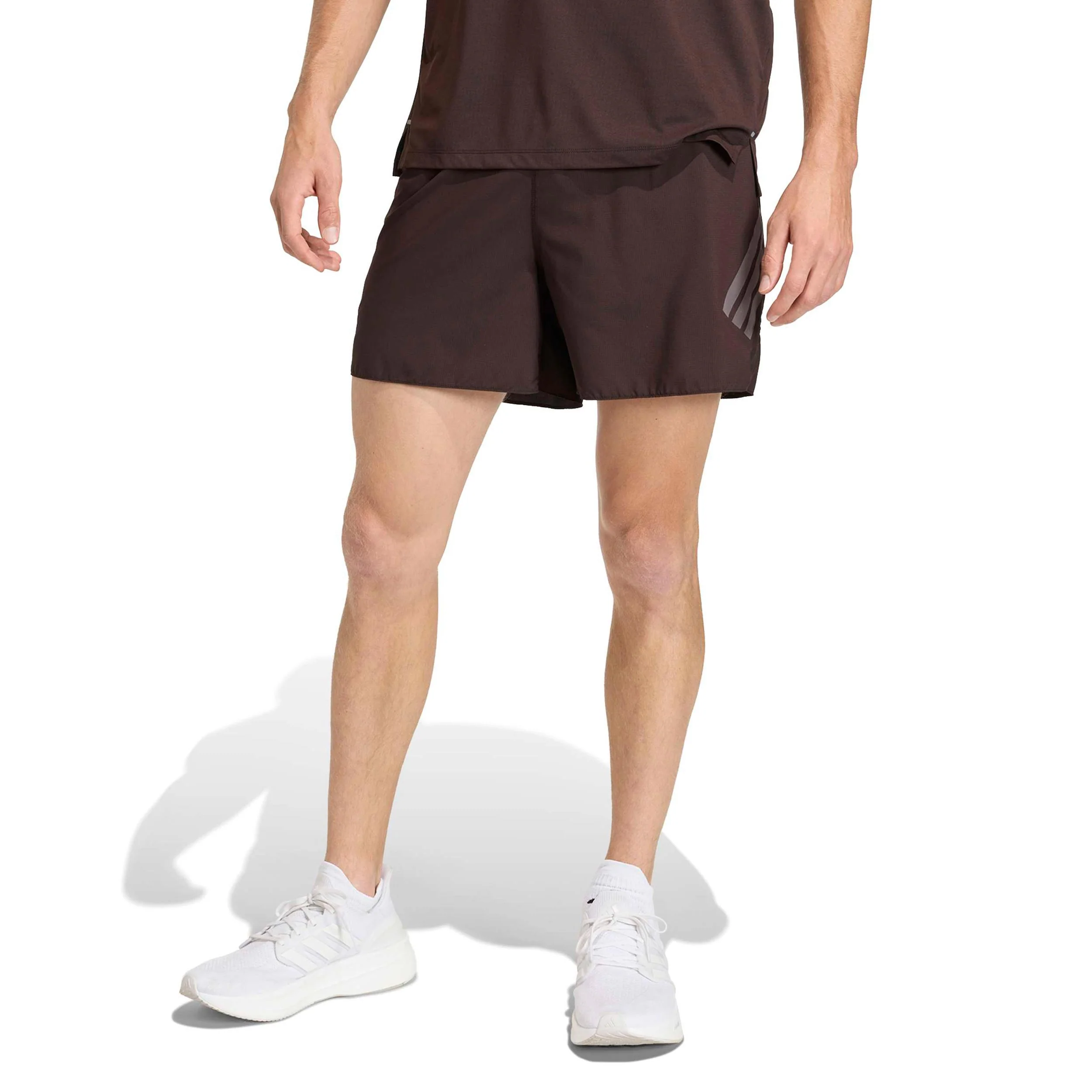 adi365 5in Laufshorts Herren - dunkelgrau