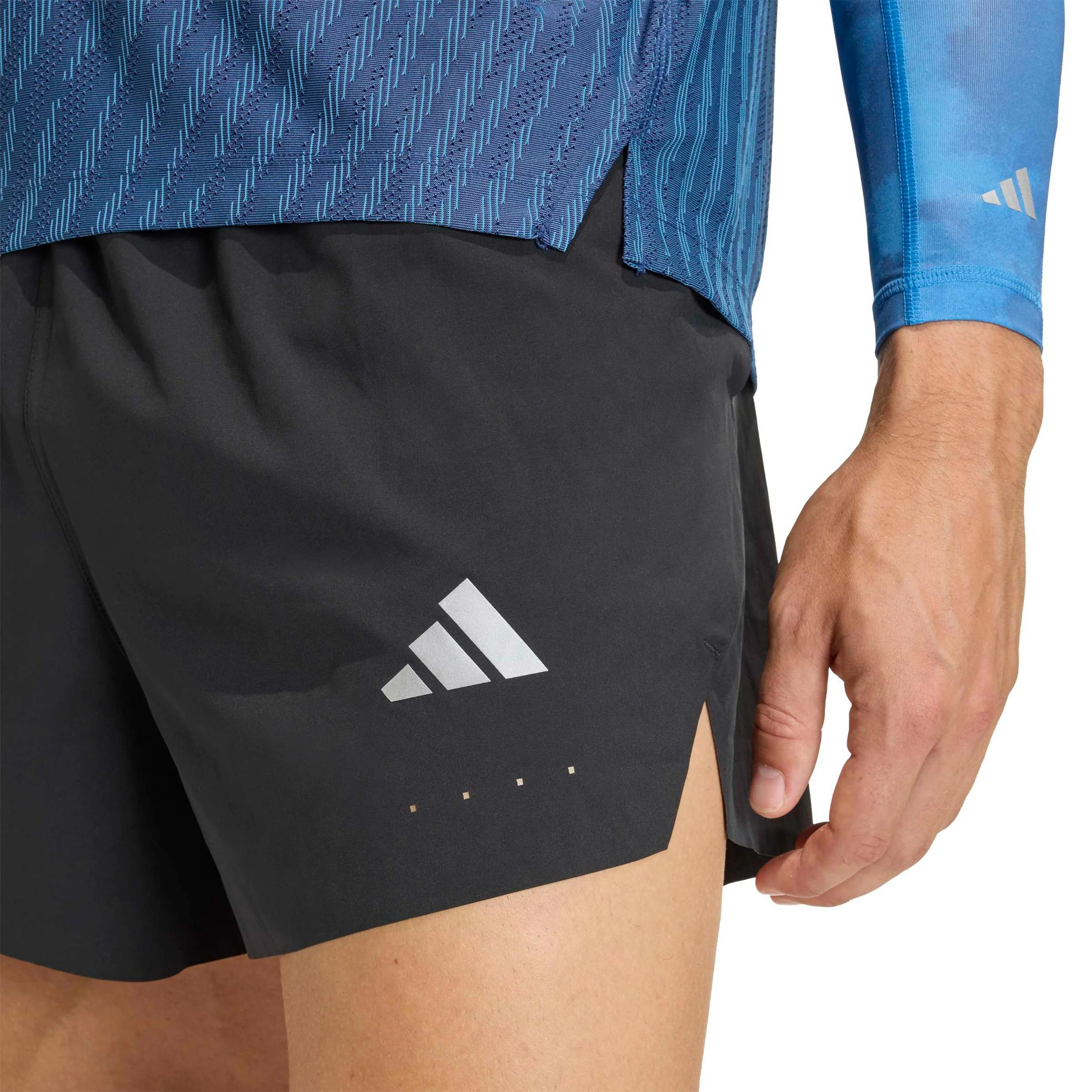 adi365 5in Laufshorts Herren-schwarz - Image 6