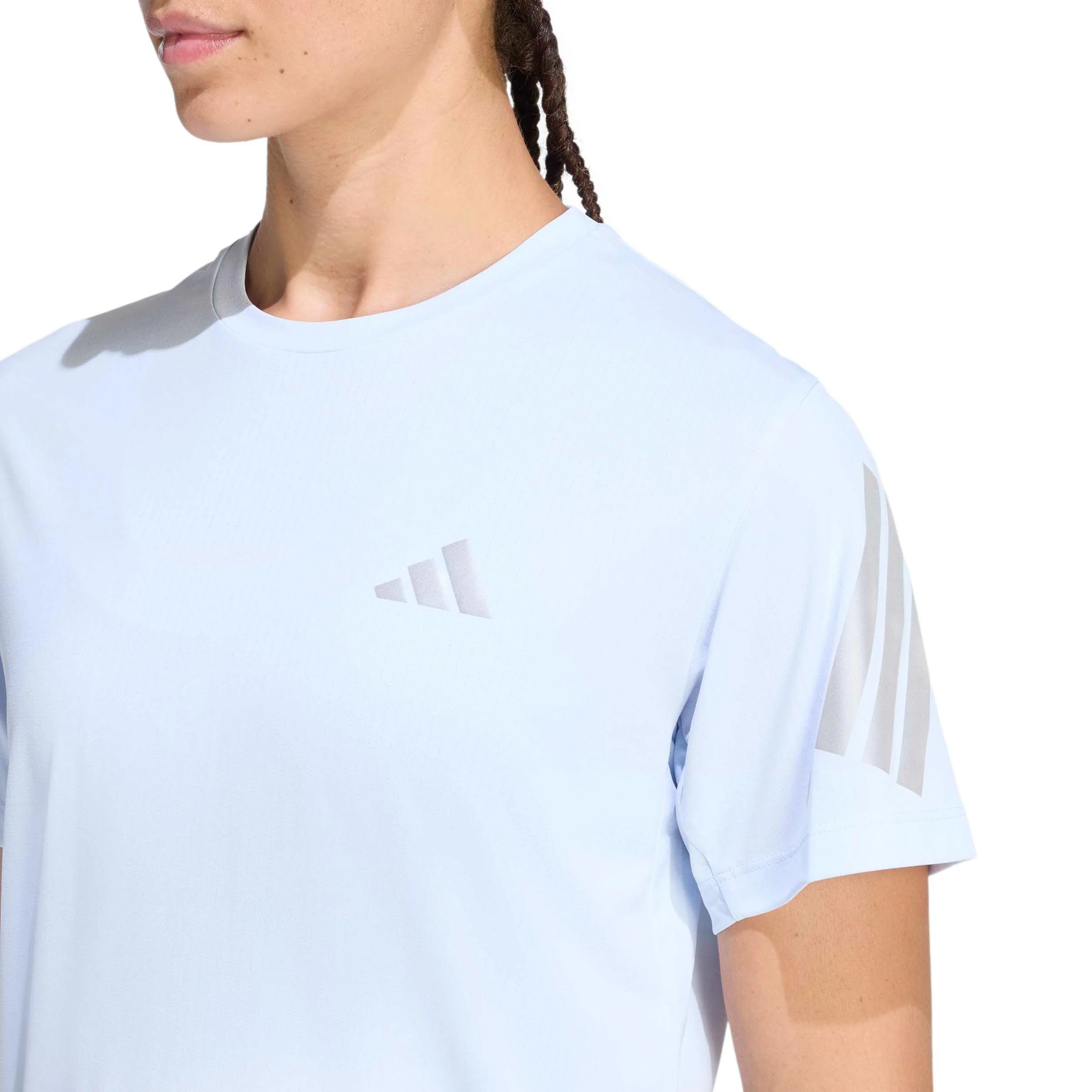 adi365 Breeze Laufshirt Damen-blaugrau - Image 5