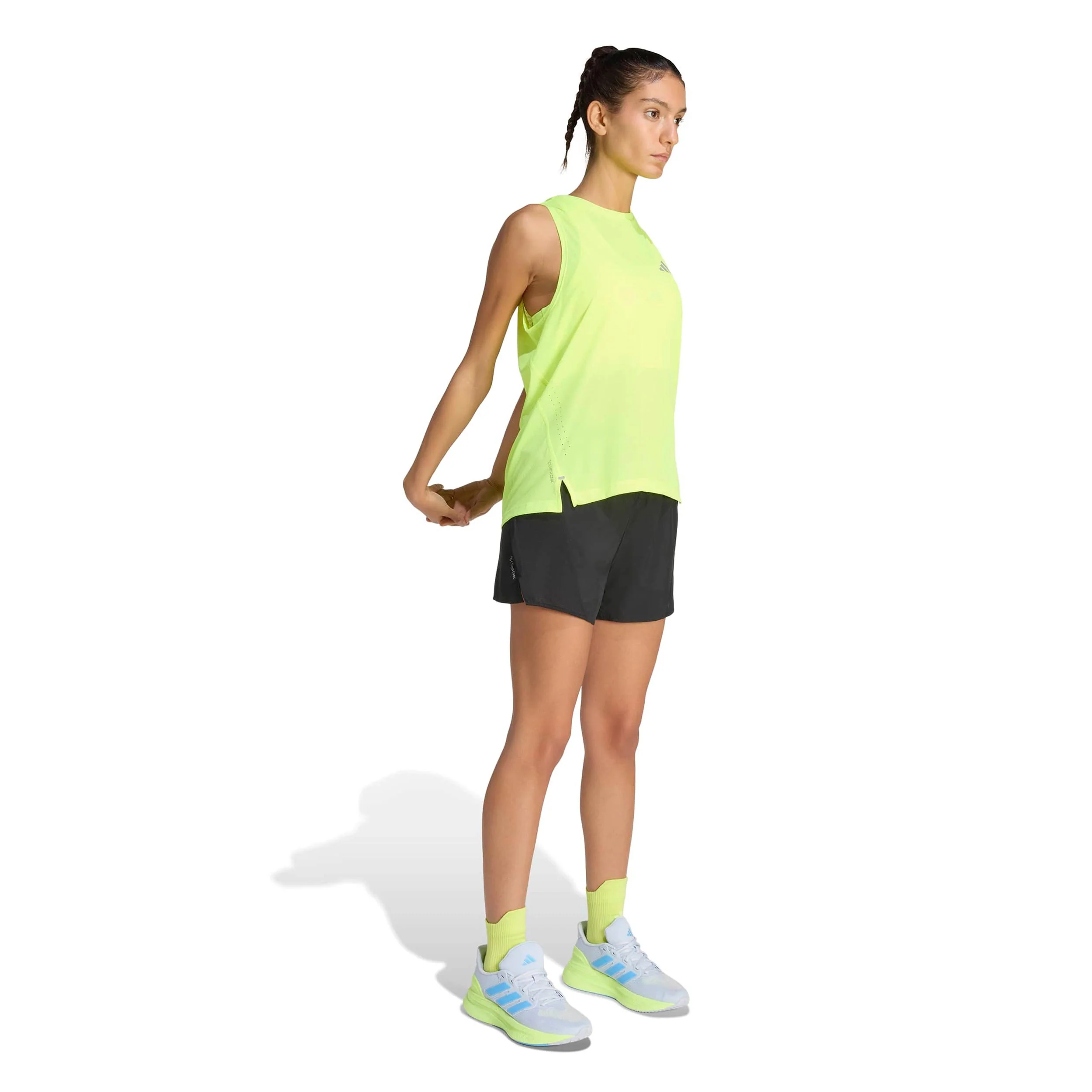 adi365 Breeze Laufshirt Damen-gelb - Image 4