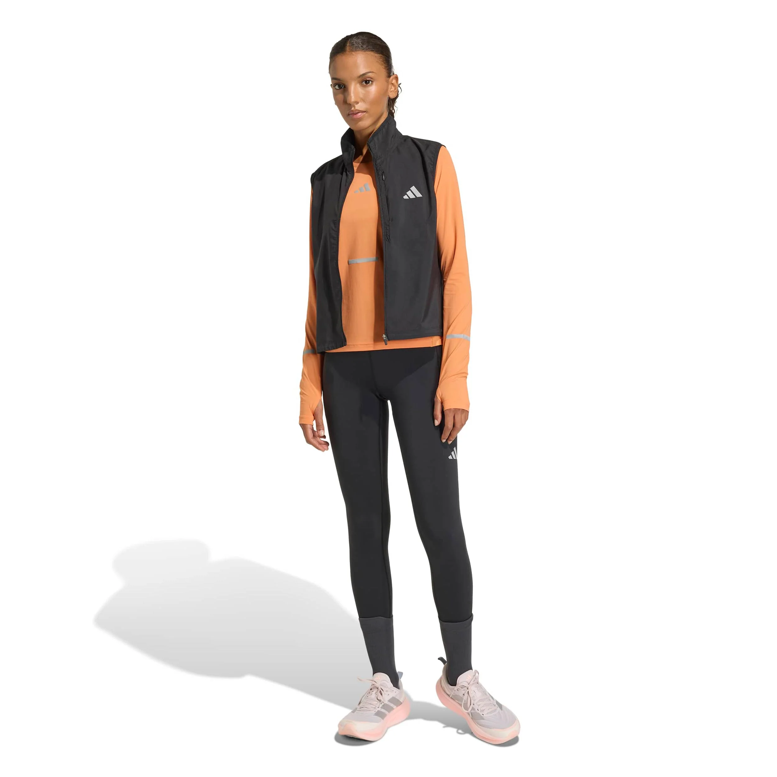 adi365 Laufshirt Damen-orange - Image 5