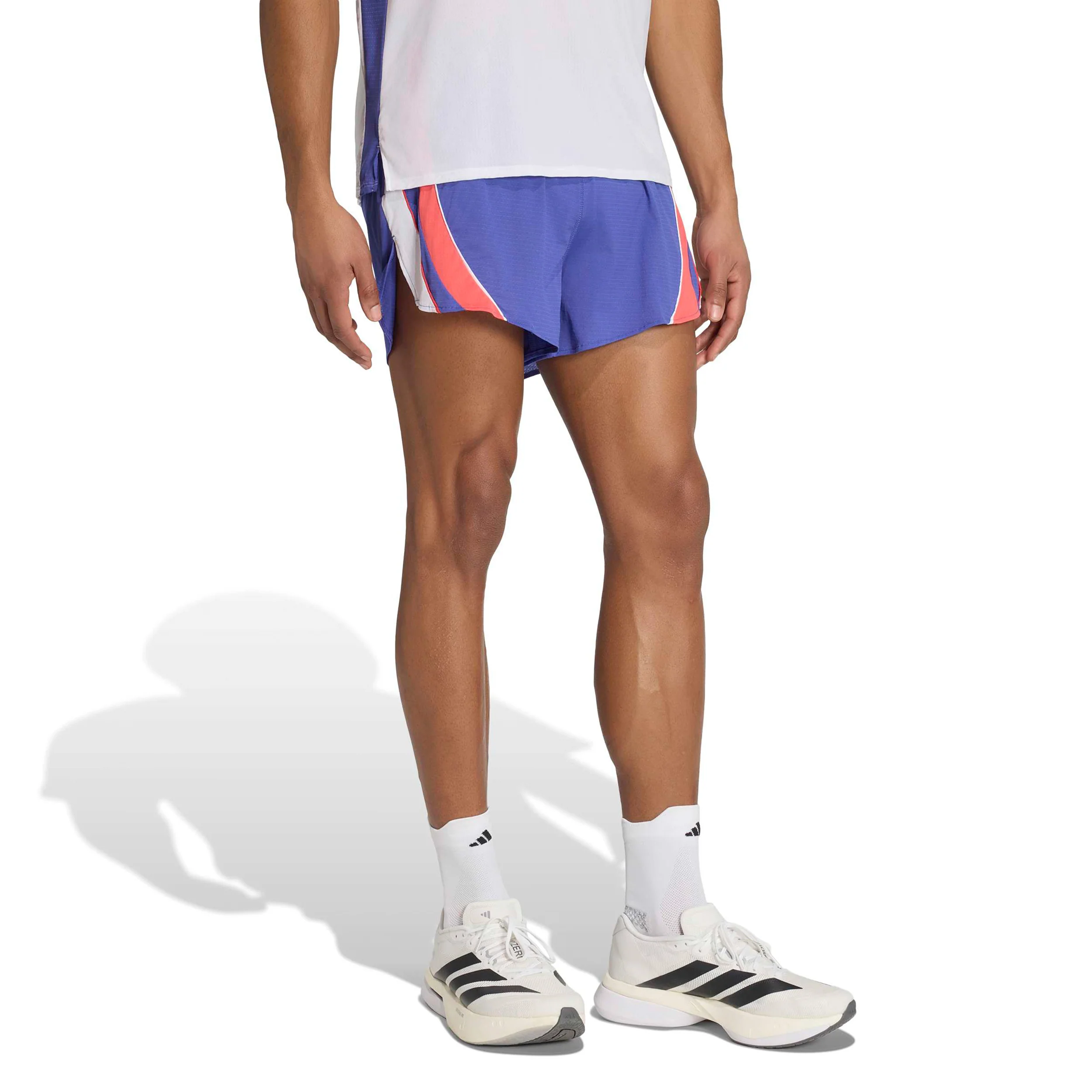 adizero Archive Laufshorts Herren - blau, rot