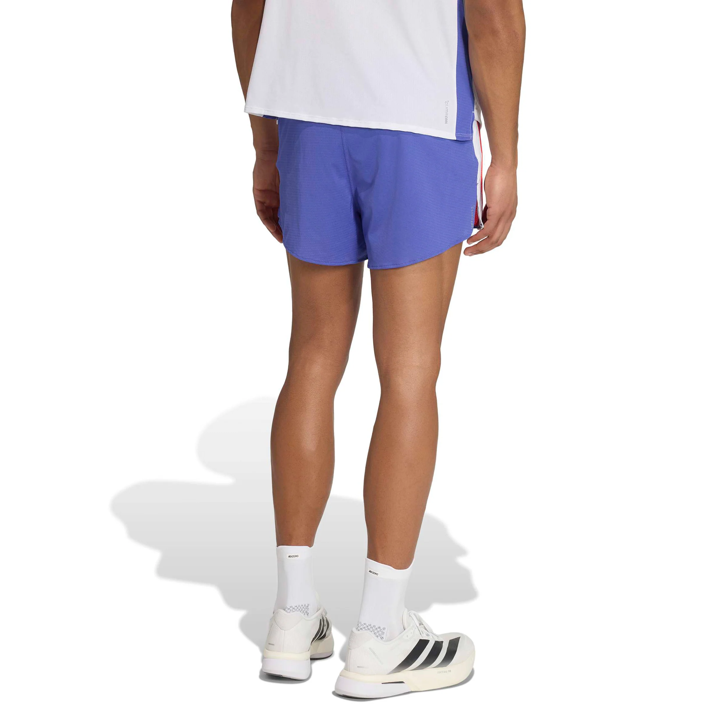 adizero Archive Laufshorts Herren - blau, rot - Image 2