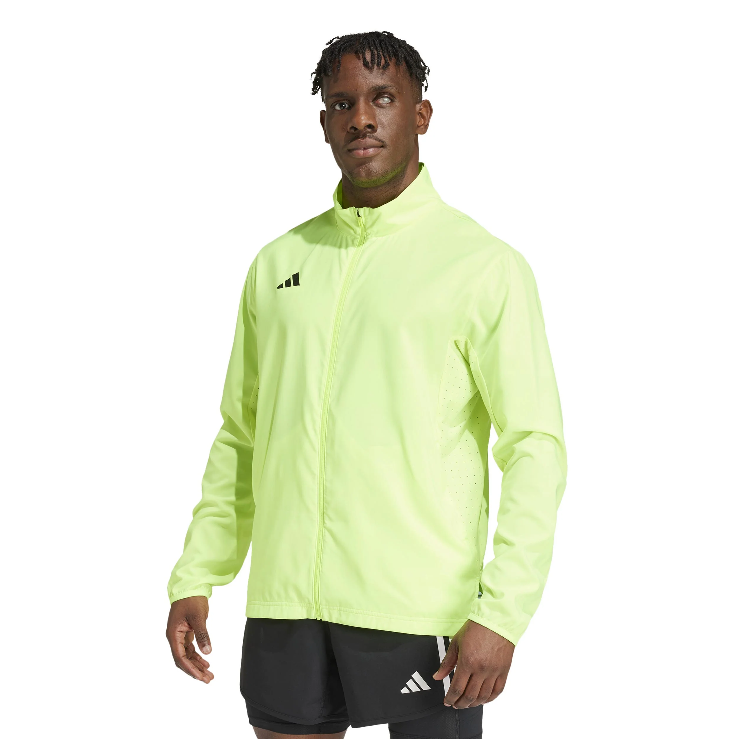 Adizero Essentials Laufjacke Herren-Gelb - Image 2