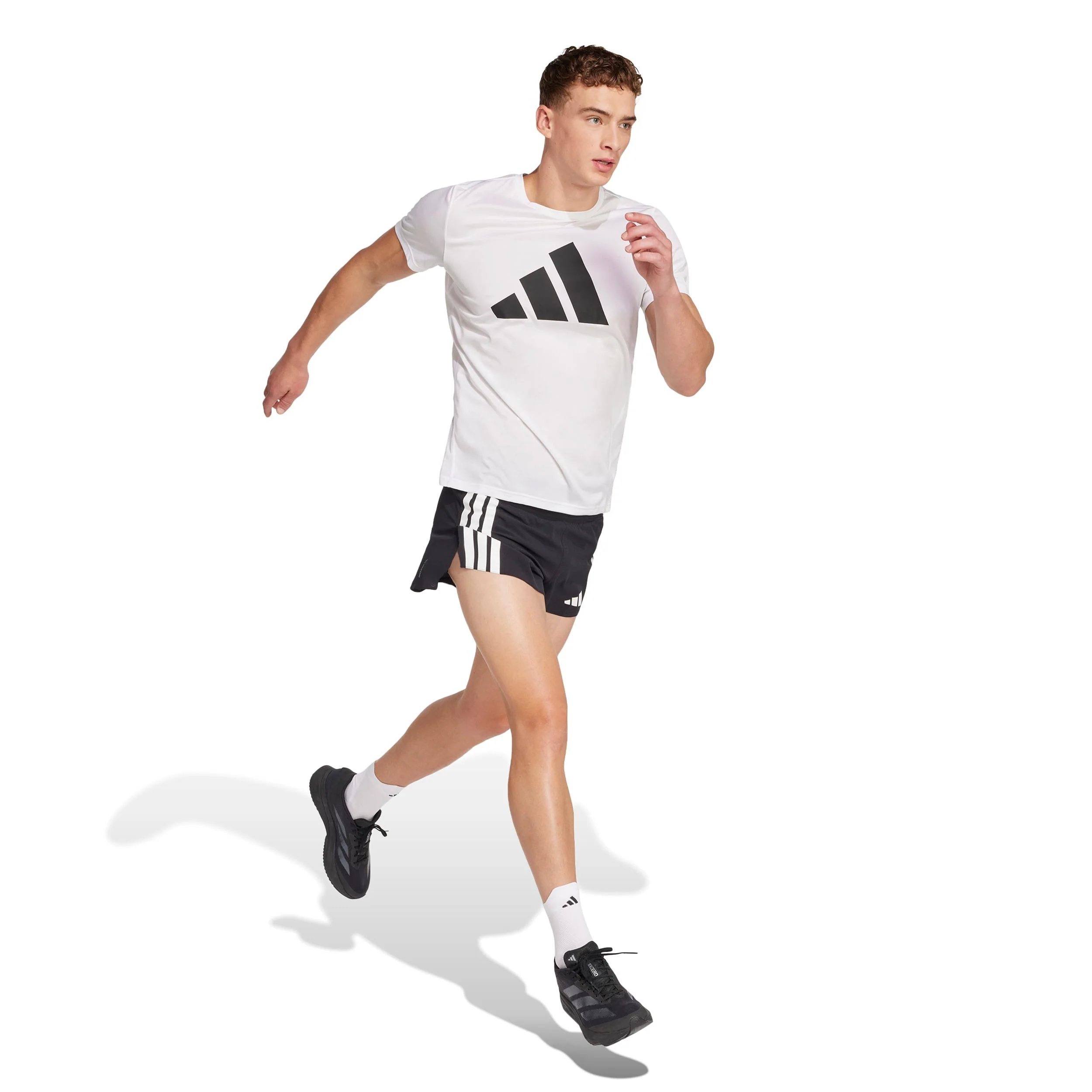 adizero Gel 5in Laufshorts Herren-schwarz - Image 4