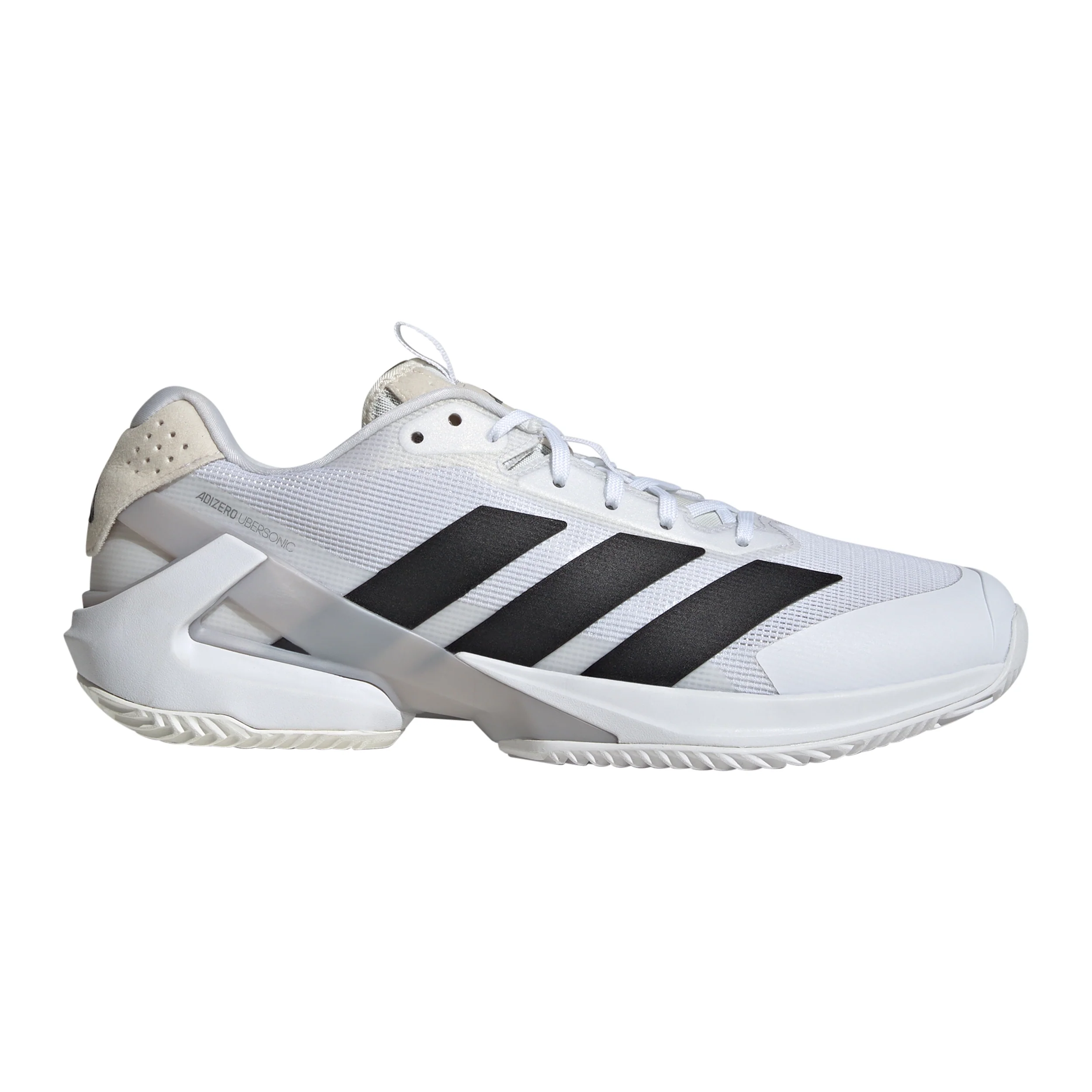 adizero Ubersonic 5 Sandplatzschuh Herren - weiß, schwarz
