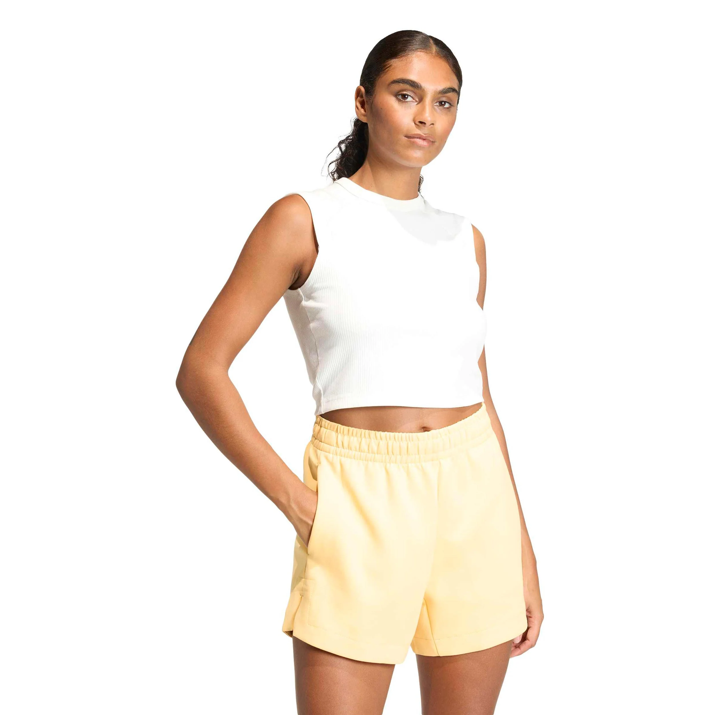 All SZN Rib Tank-Top Damen - weiß - Image 2