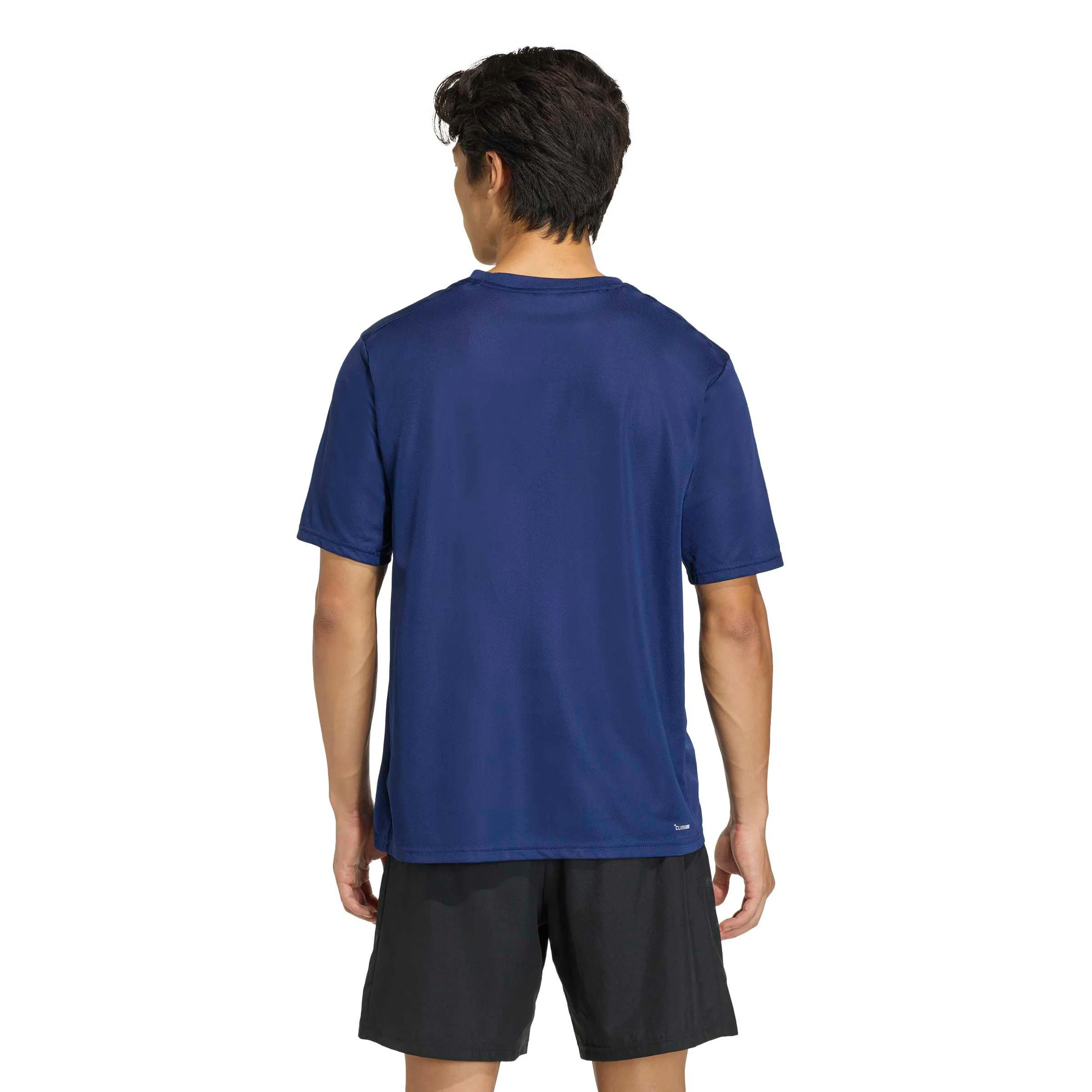 Basic T-Shirt Herren-dunkelblau - Image 3
