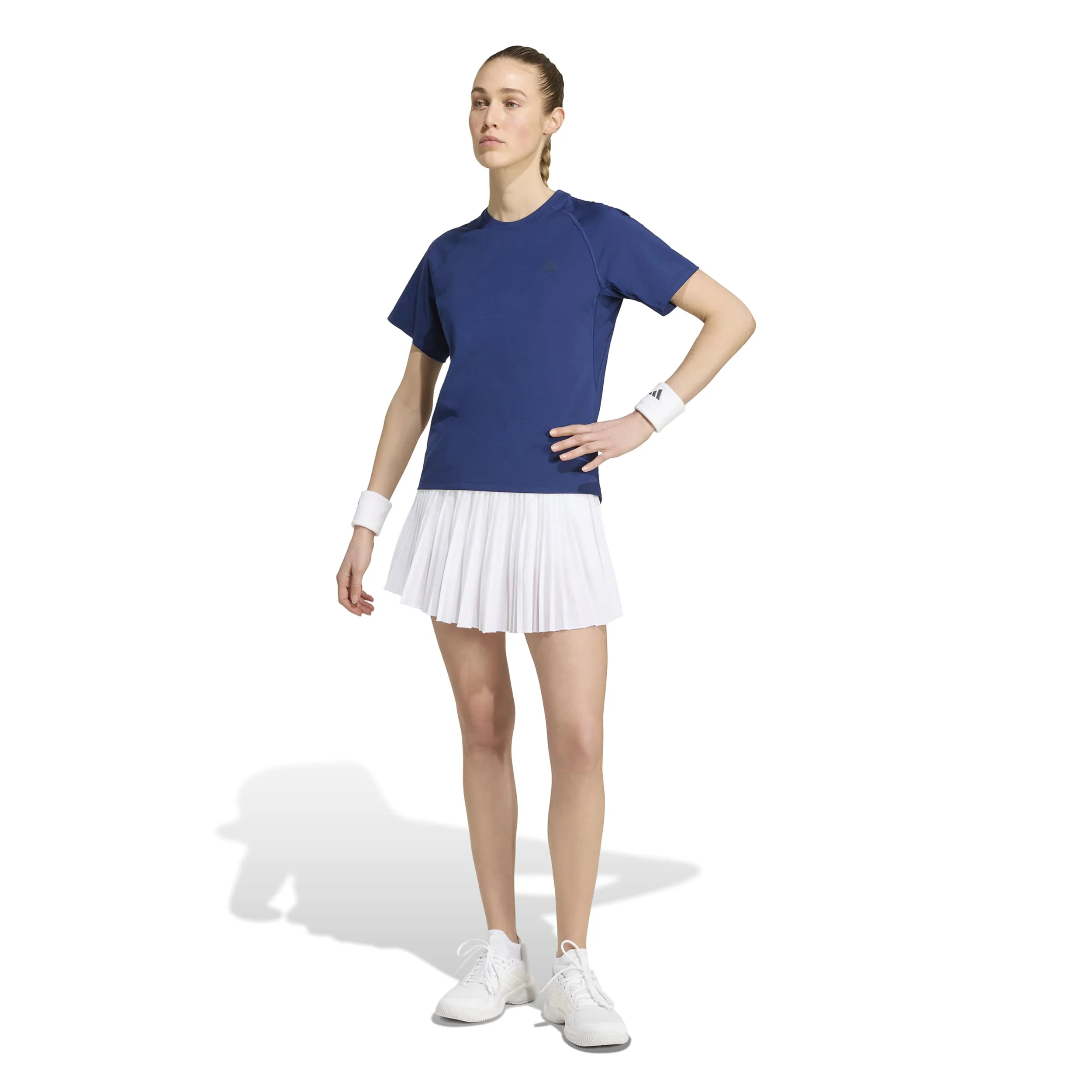 Club Plain T-Shirt Damen - dunkelblau - Image 4
