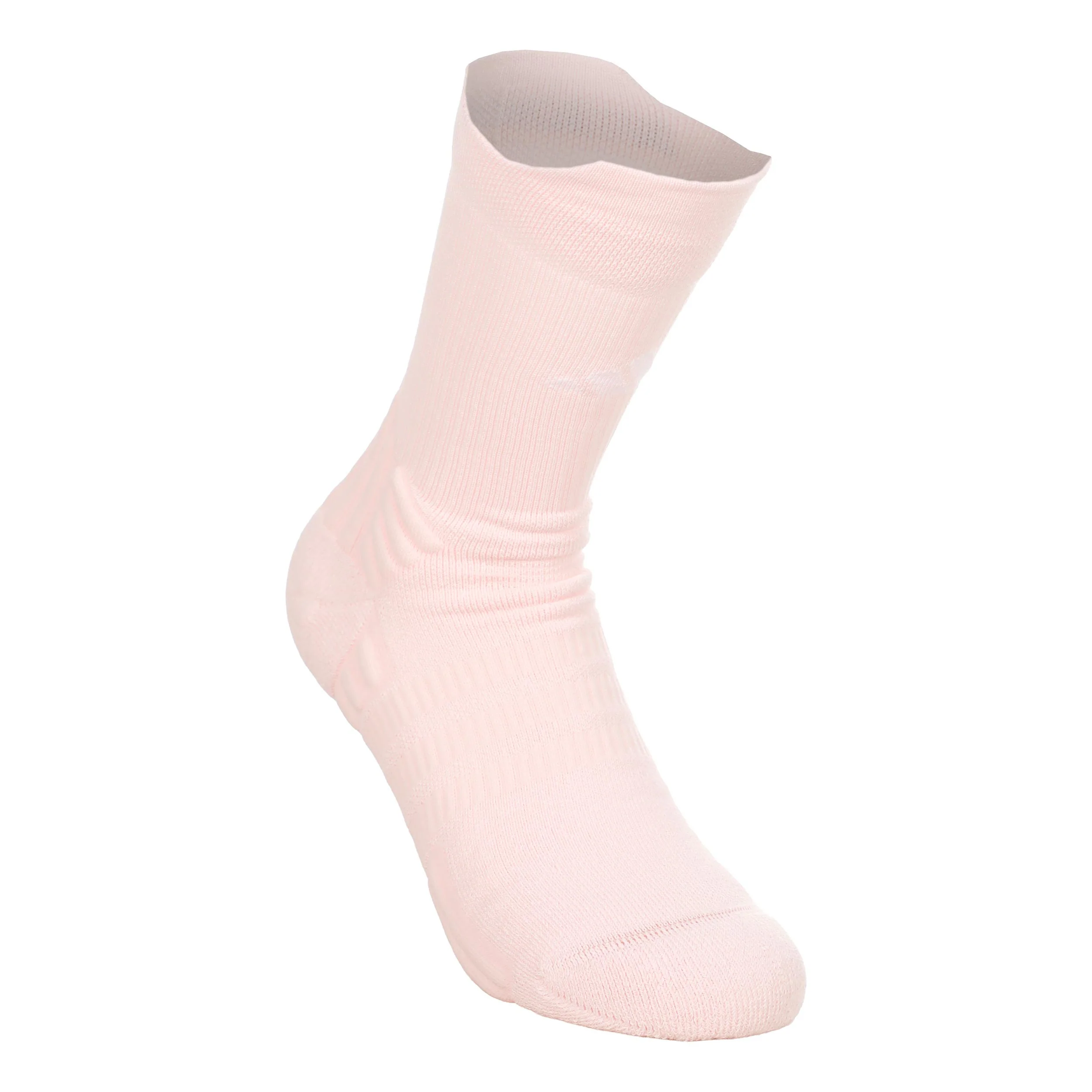 Crew Tennissocken Unisex - pastellrosa, weiß