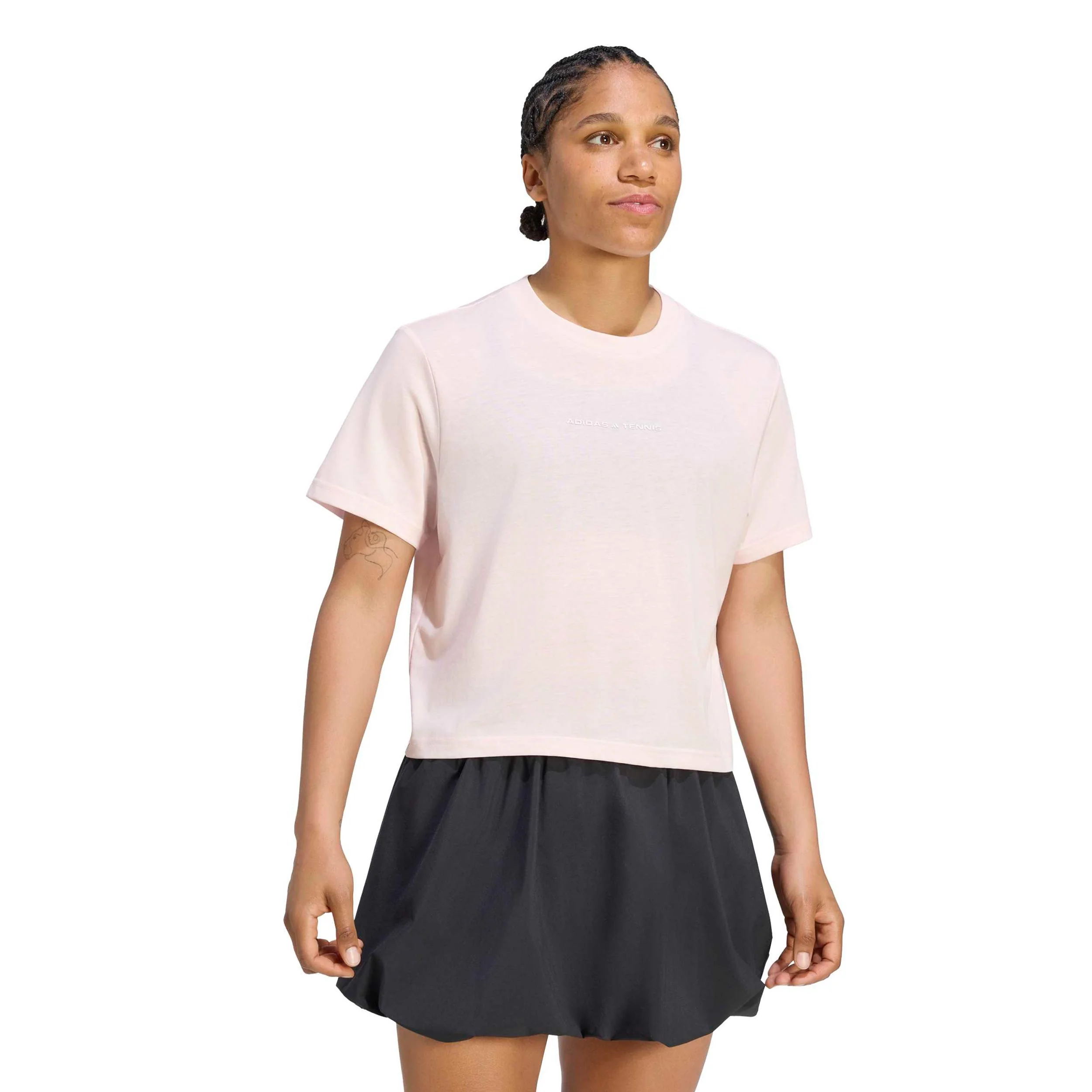 Graphic T-Shirt Damen - pastellrosa