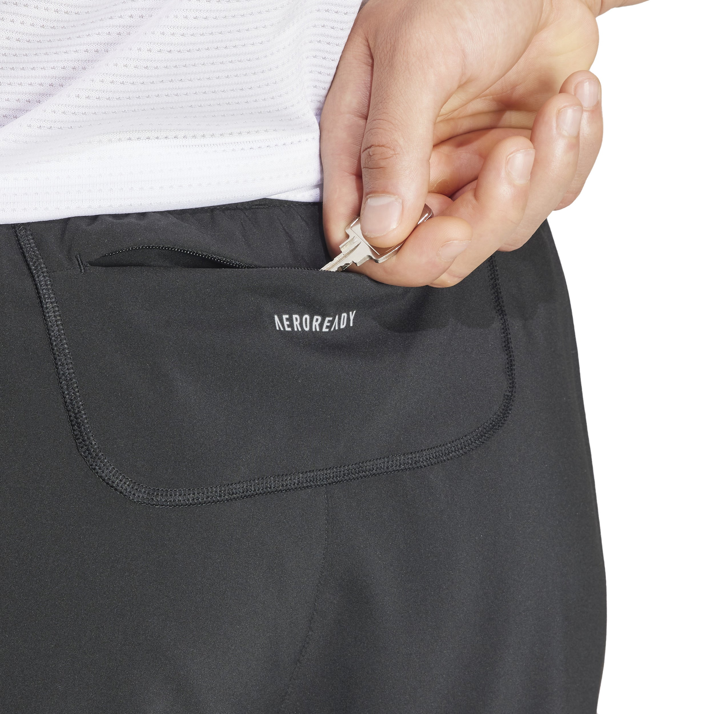 Own The Run 7in Laufshorts Herren-Schwarz - Image 6
