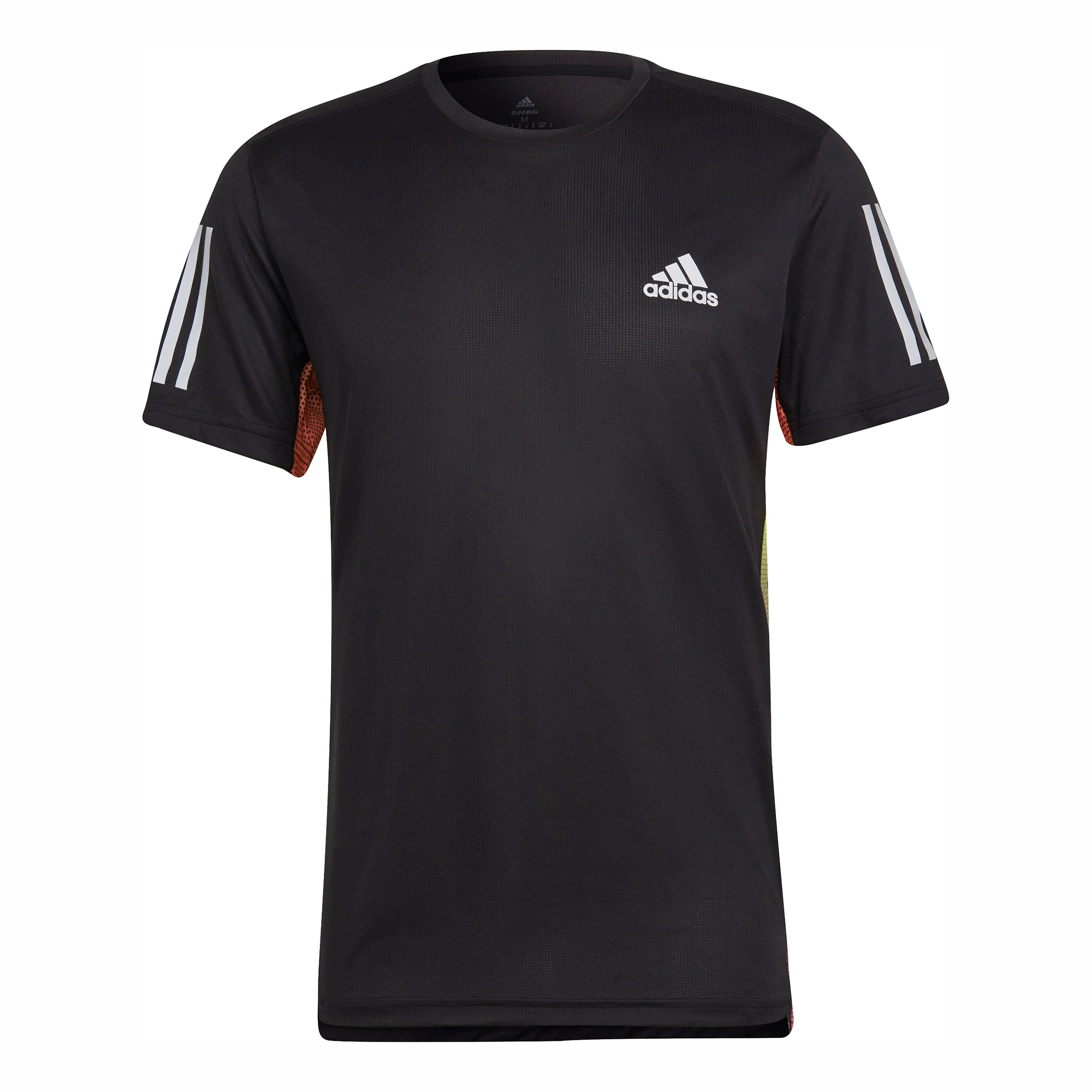 Own The Run T-Shirt Herren-Schwarz,Rot