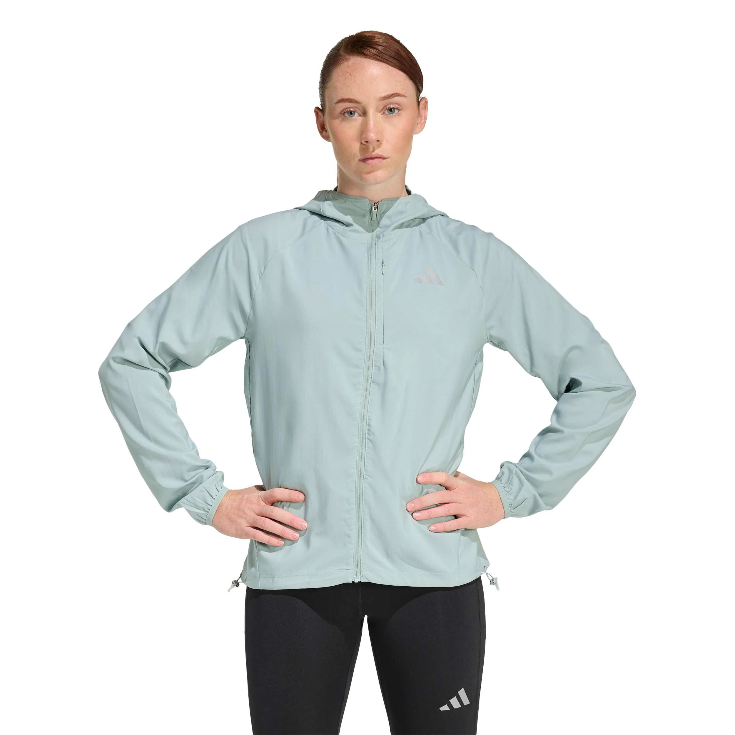 Run Essential Laufjacke Damen-mint - Image 2