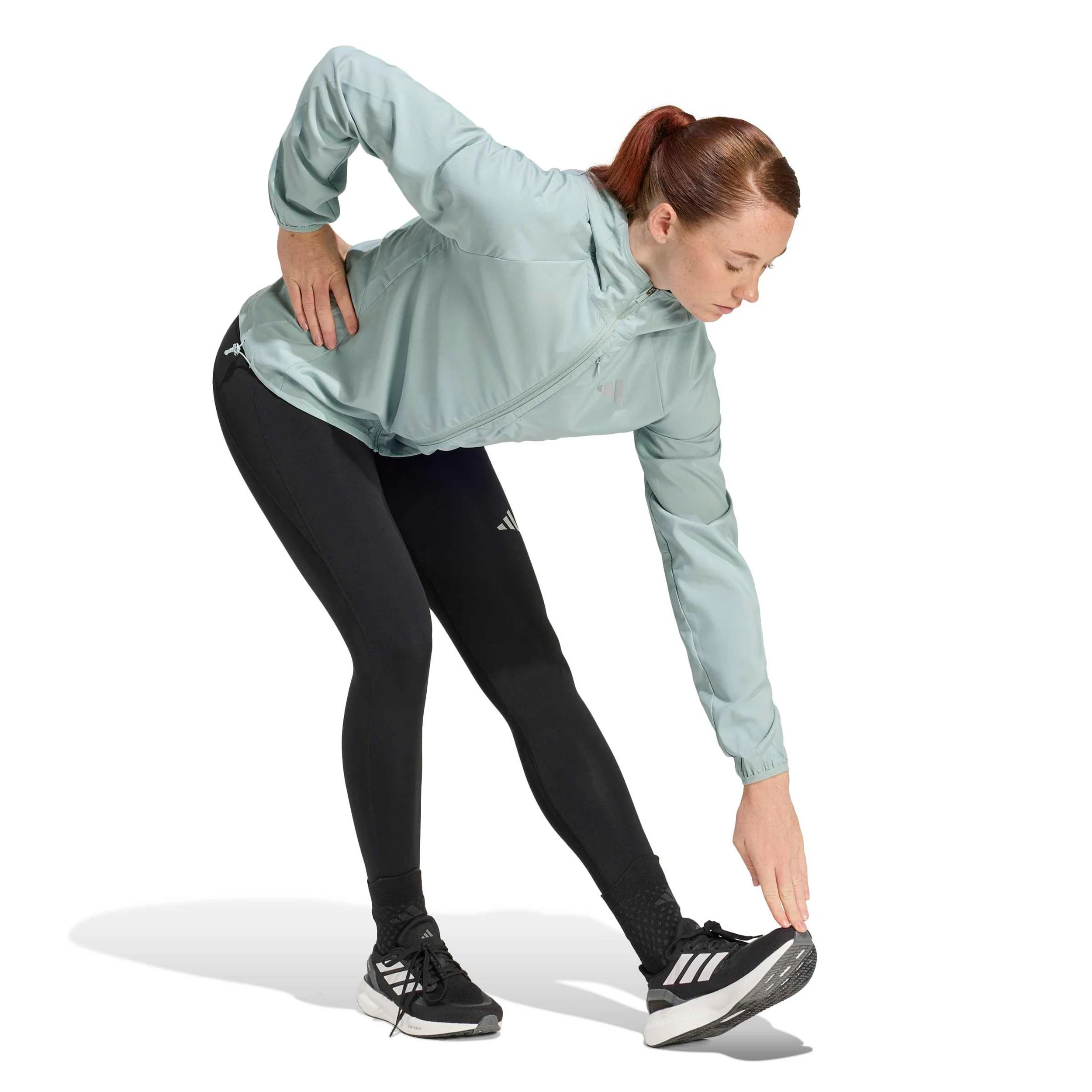 Run Essential Laufjacke Damen-mint - Image 4