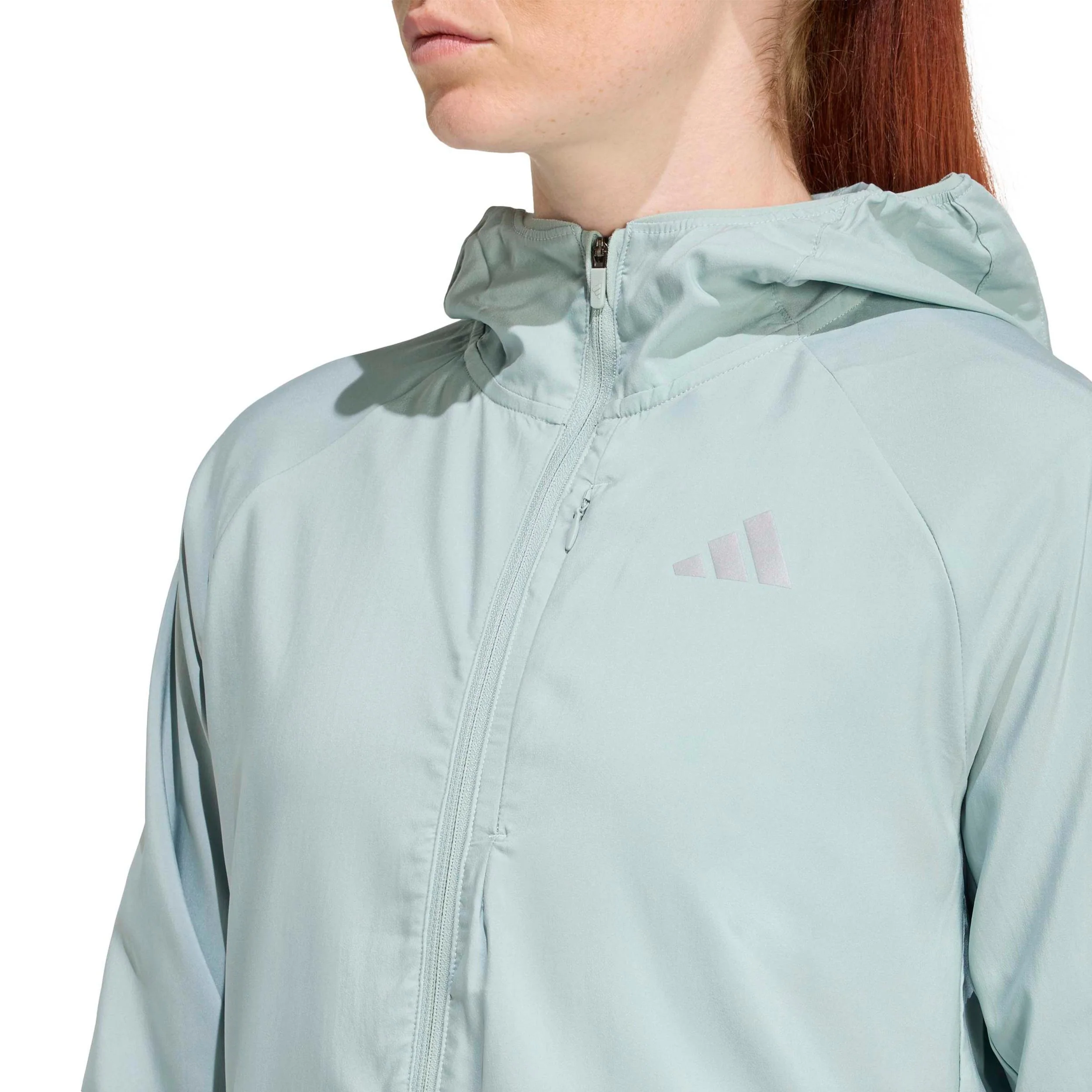 Run Essential Laufjacke Damen-mint - Image 5