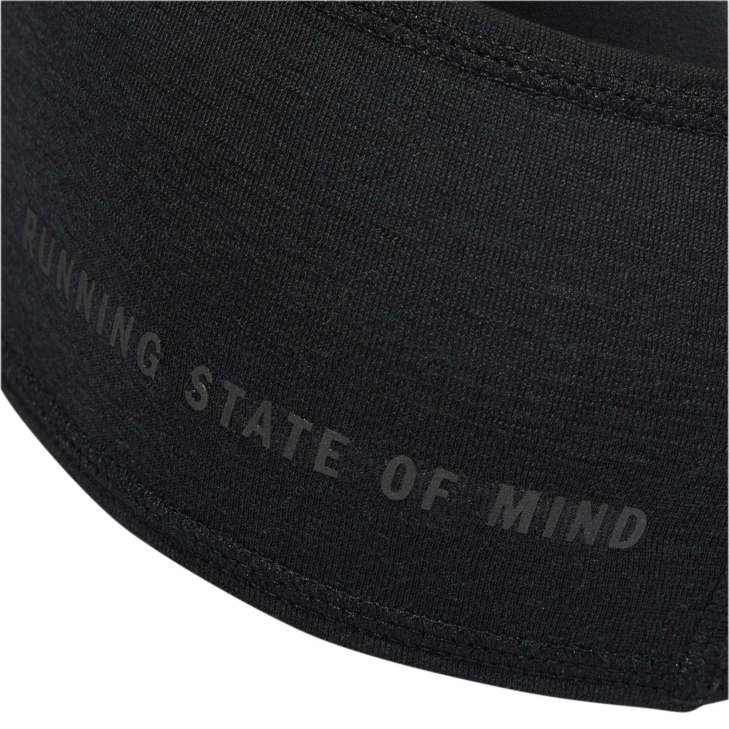 Run Merino Stirnband Damen - schwarz - Image 4