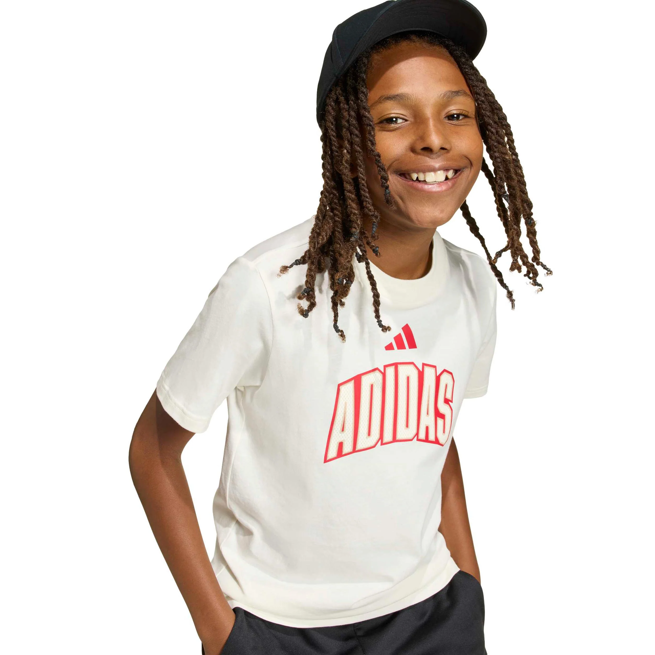 Stadium Lettering T-Shirt Kinder - offwhite, rot - Image 6