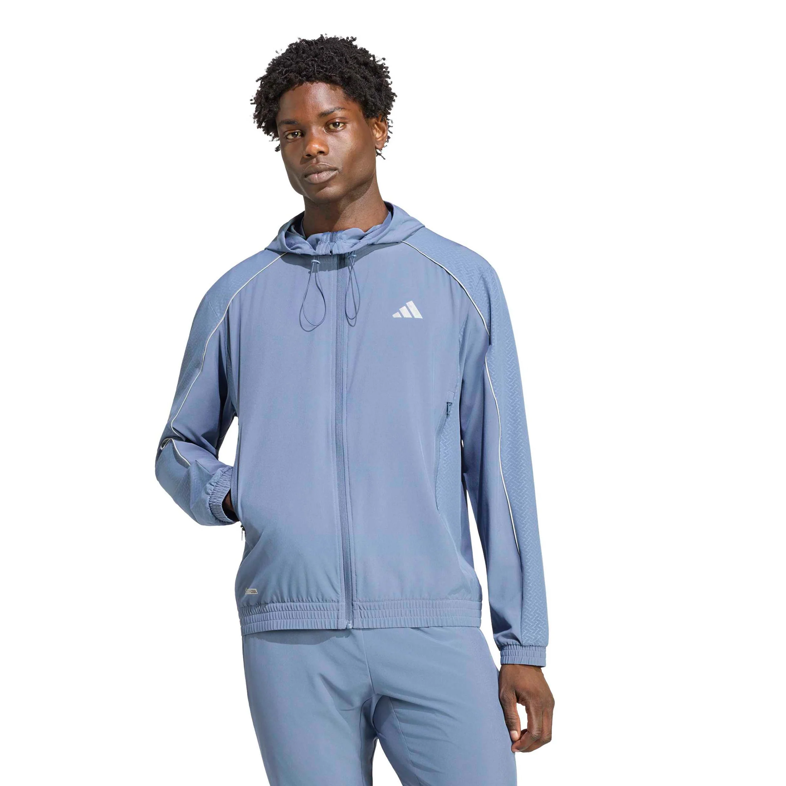 Tech Stop Trainingsjacke Herren - blaugrau