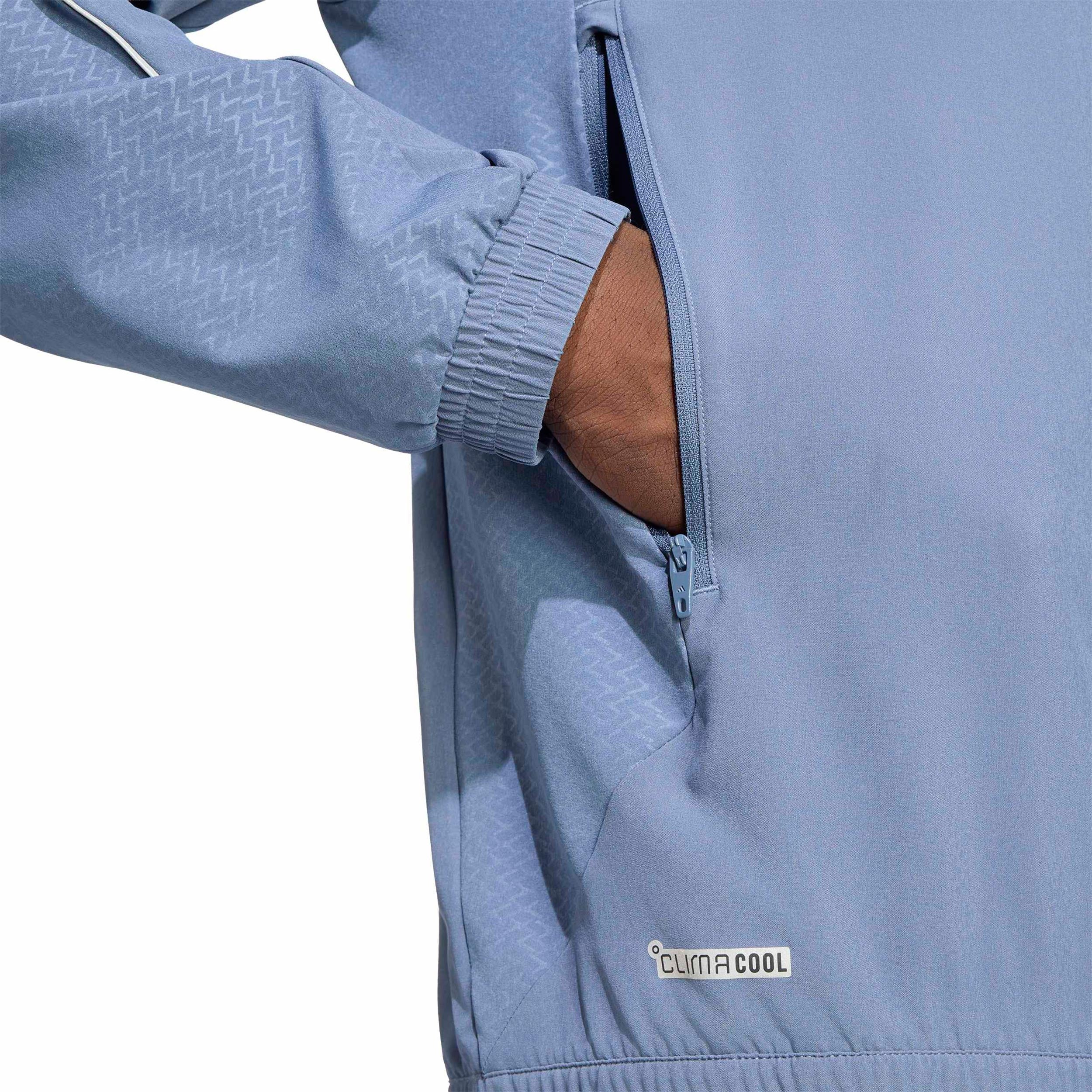 Tech Stop Trainingsjacke Herren - blaugrau - Image 6