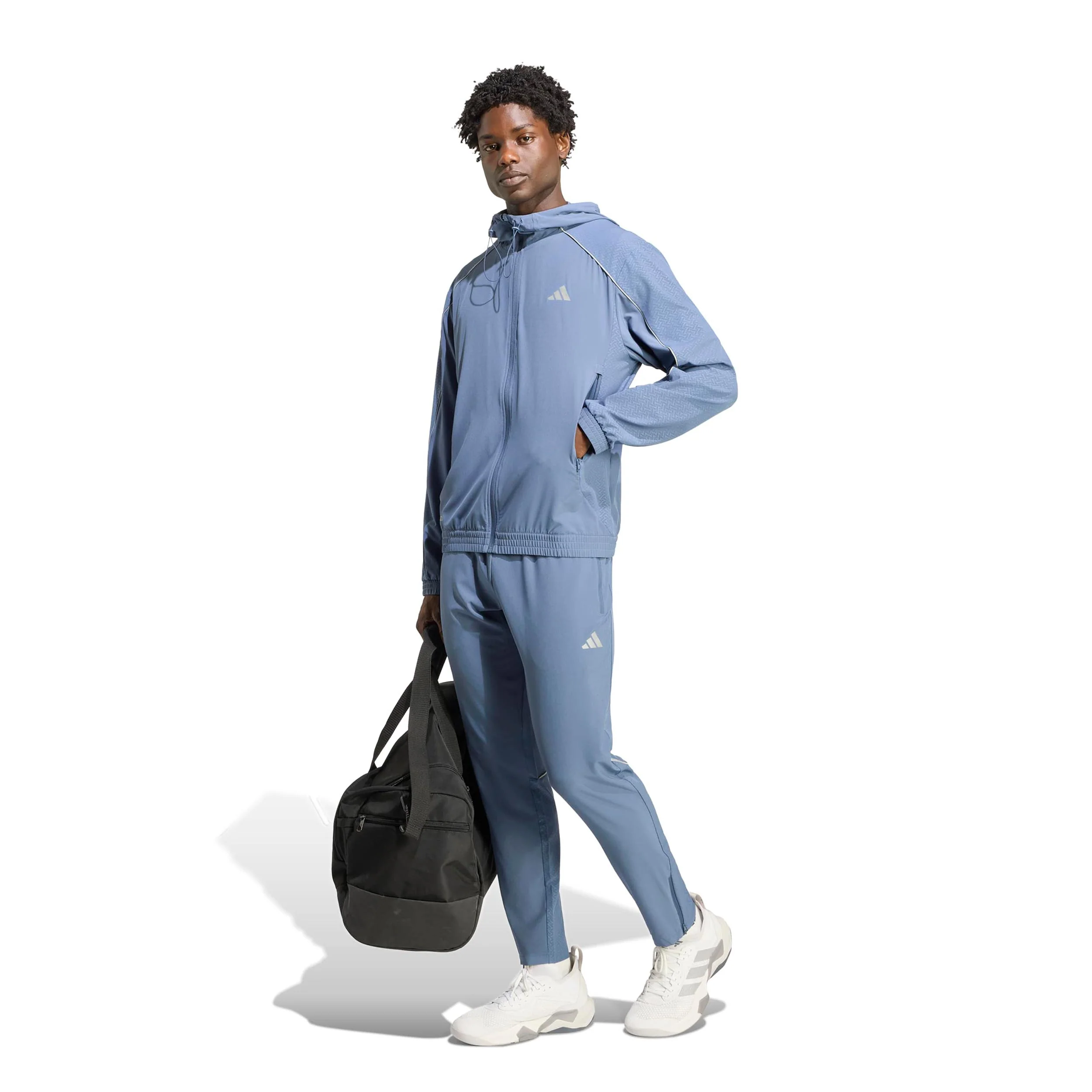 Tech Stop Trainingsjacke Herren - blaugrau - Image 7
