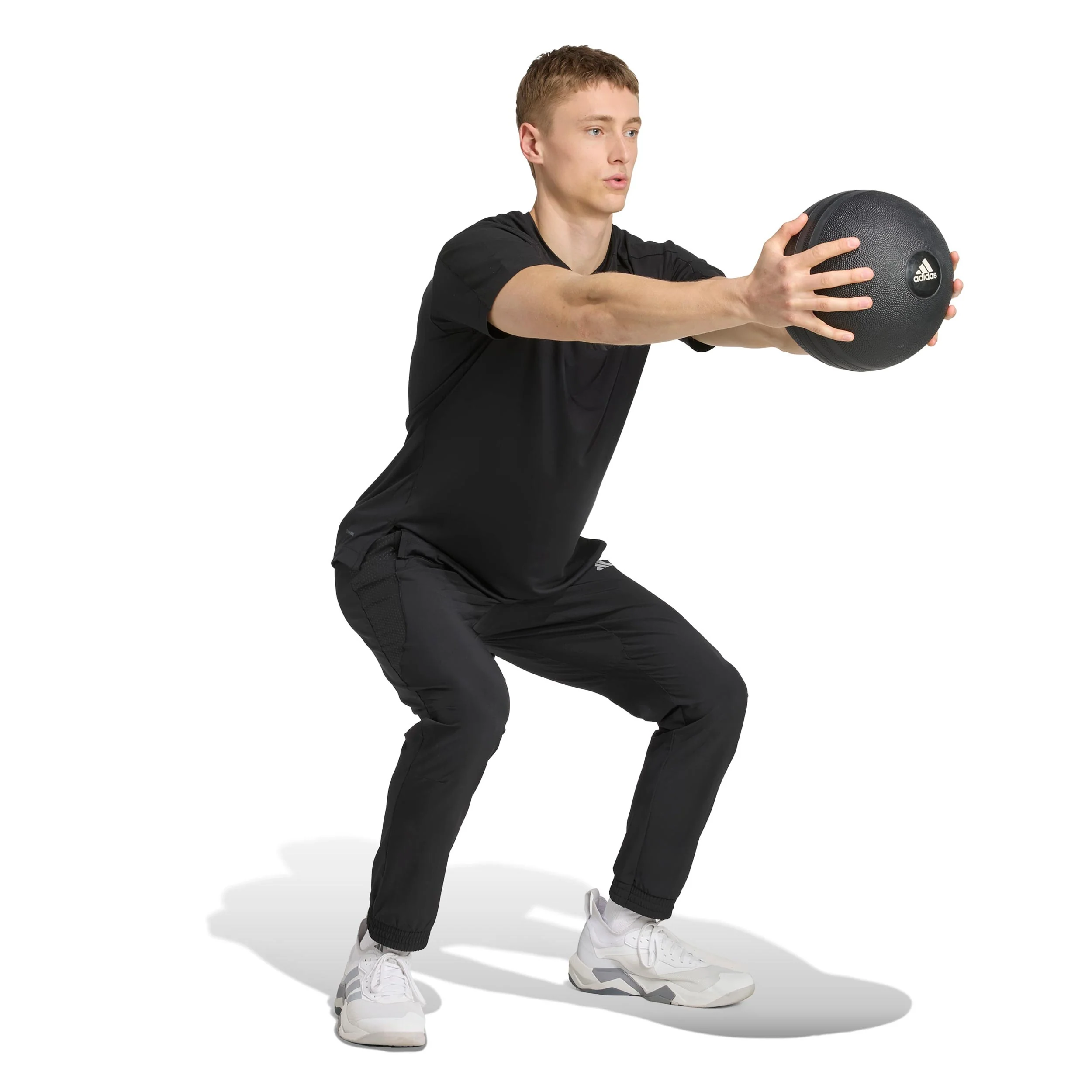 Tech Trainingshose Herren - schwarz - Image 4