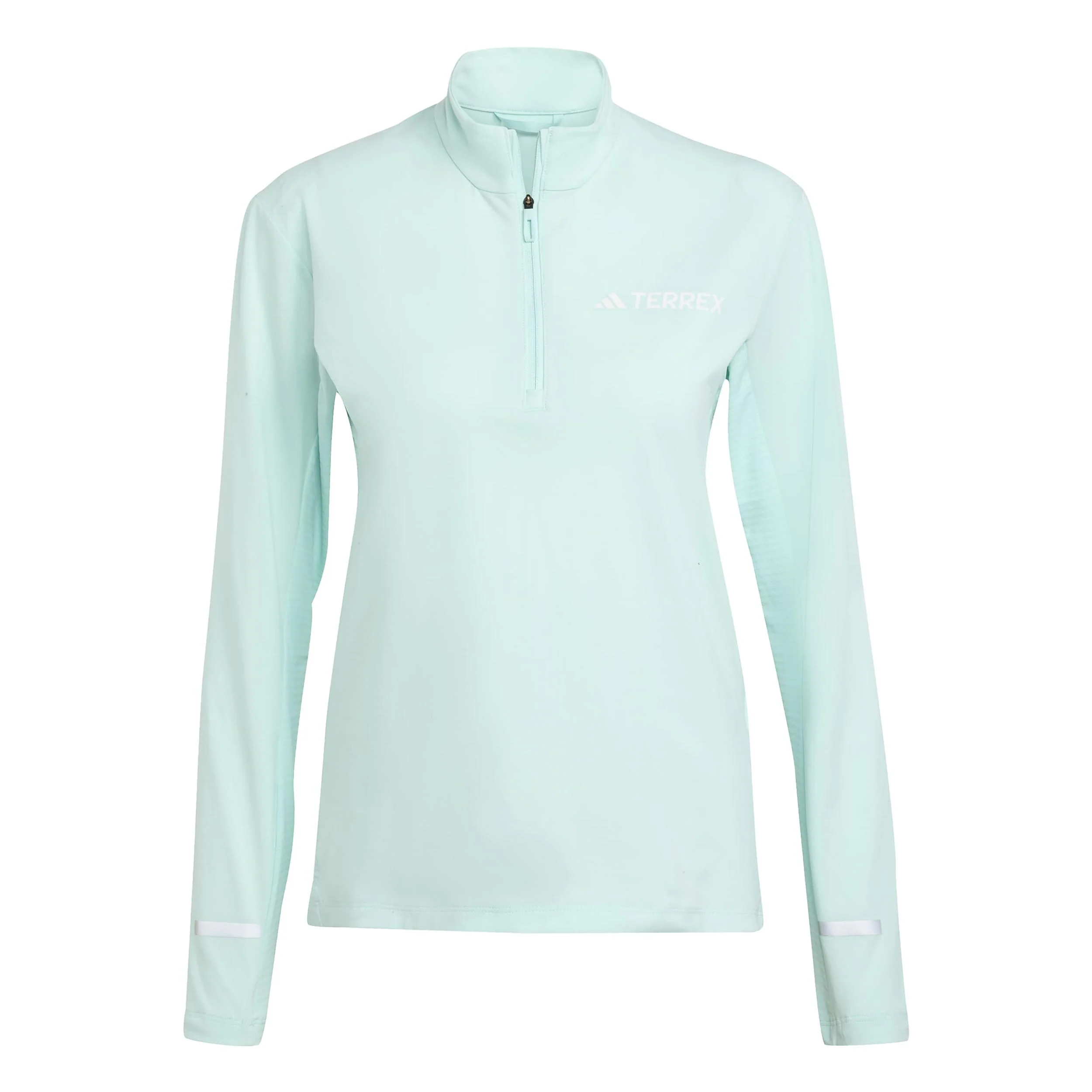 Terrex XPR Half-Zip Laufshirt Damen-Türkis