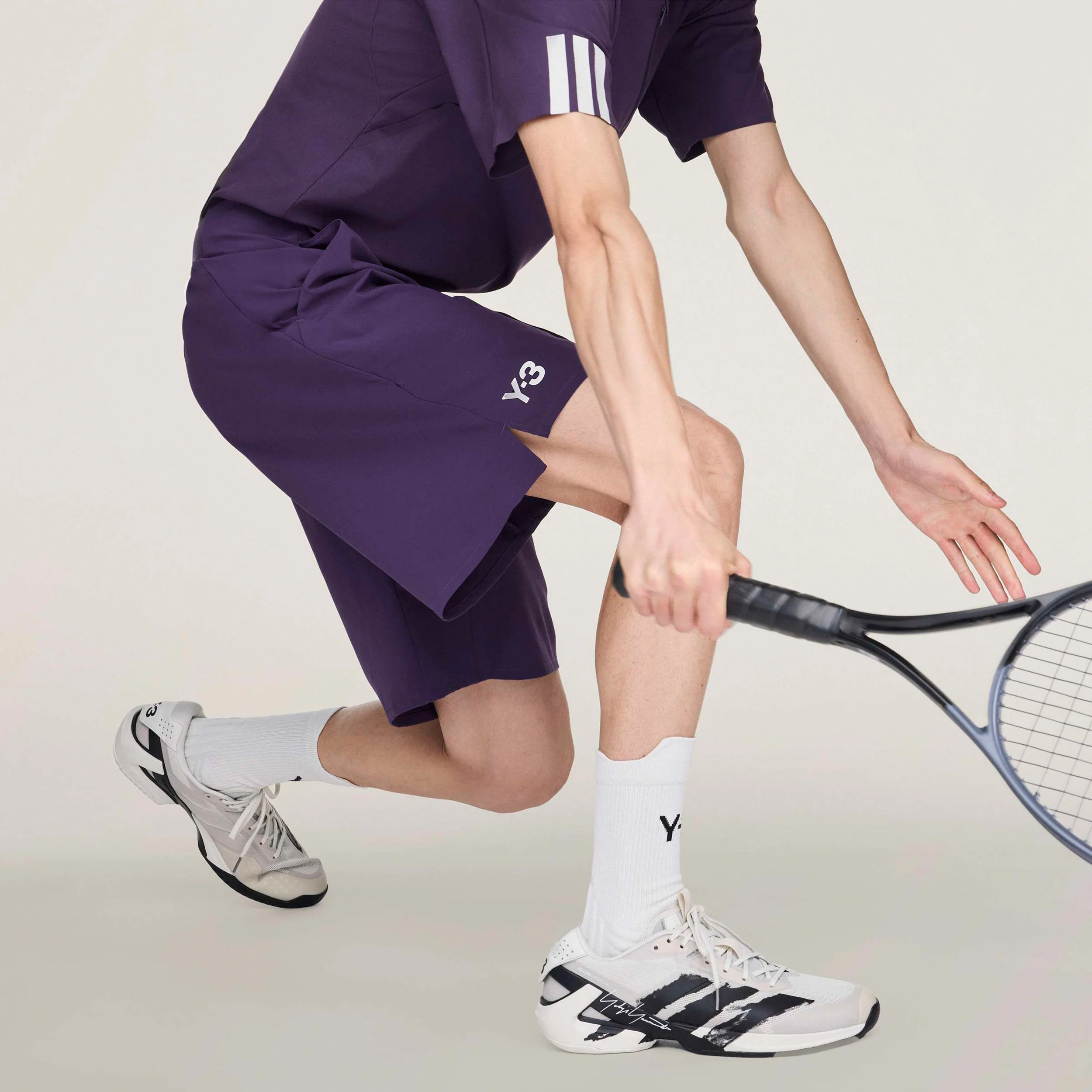 Y-3 Ergo Shorts Herren-Lila - Image 5