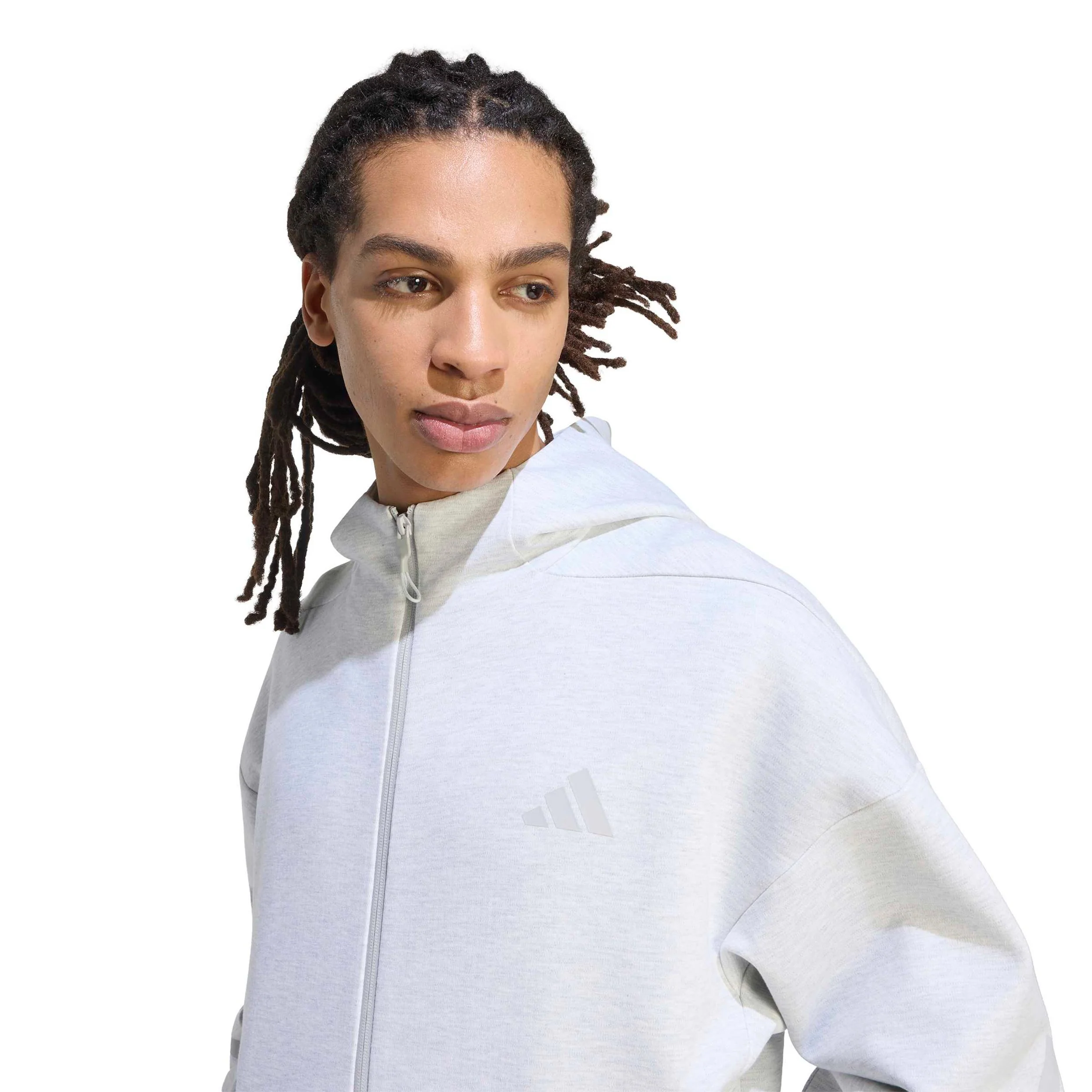 Z.N.E. Sweatjacke Herren - hellgrau - Image 5