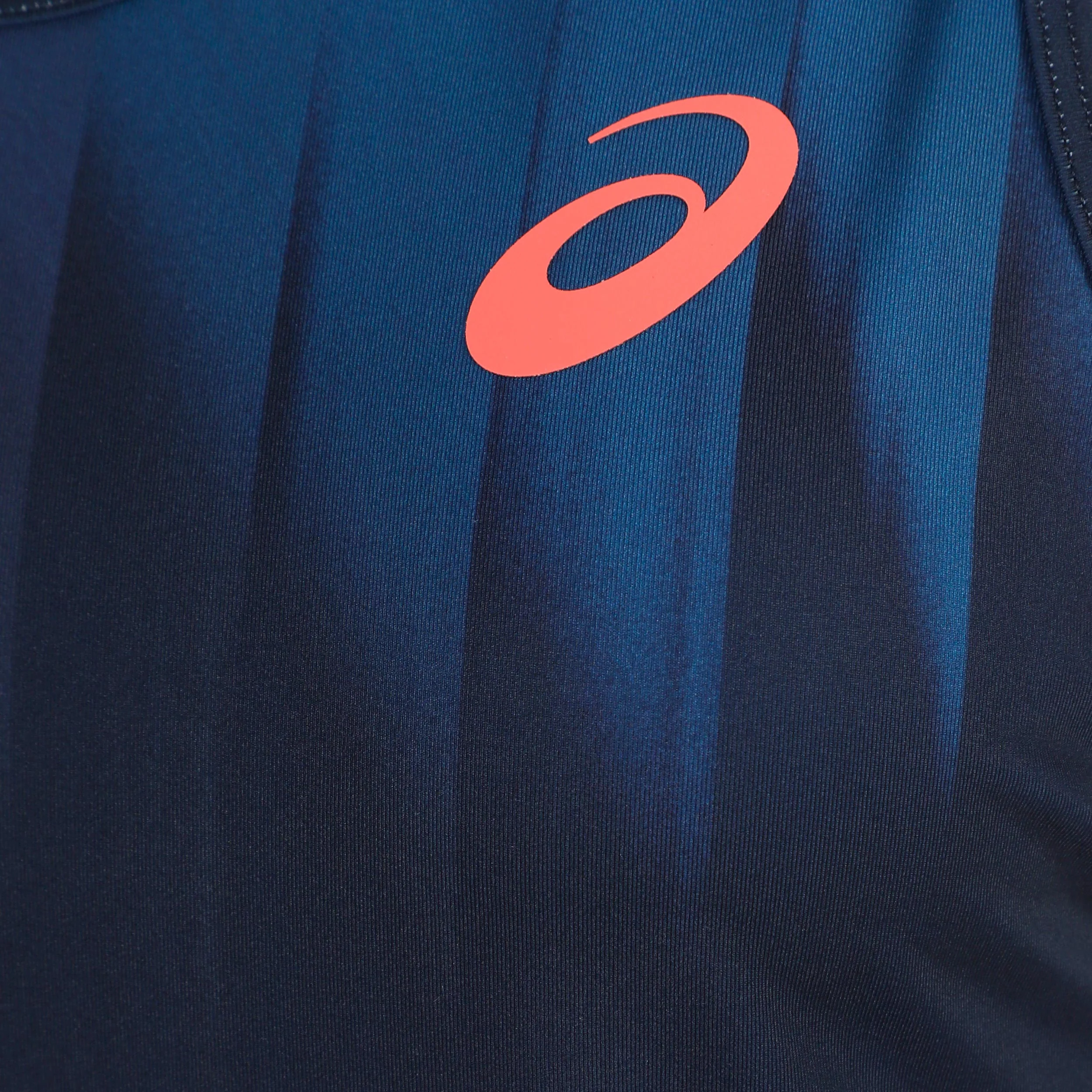 AOP Kleid Damen - dunkelblau, weiß - Image 4