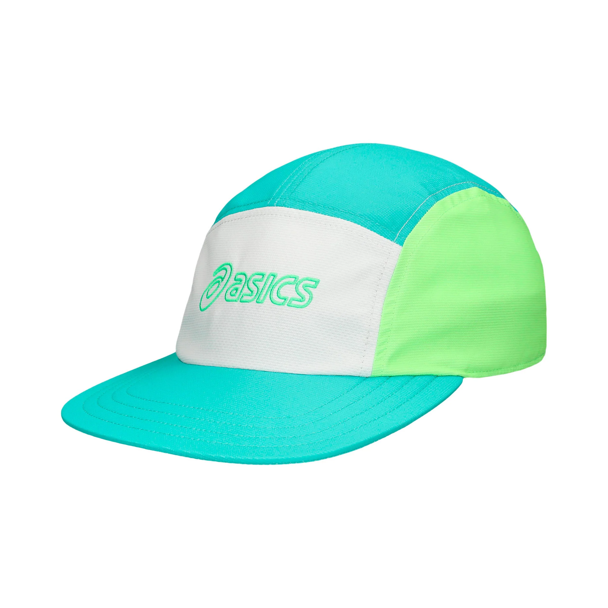 Asics 5 Panel Cap Unisex - grün, beige