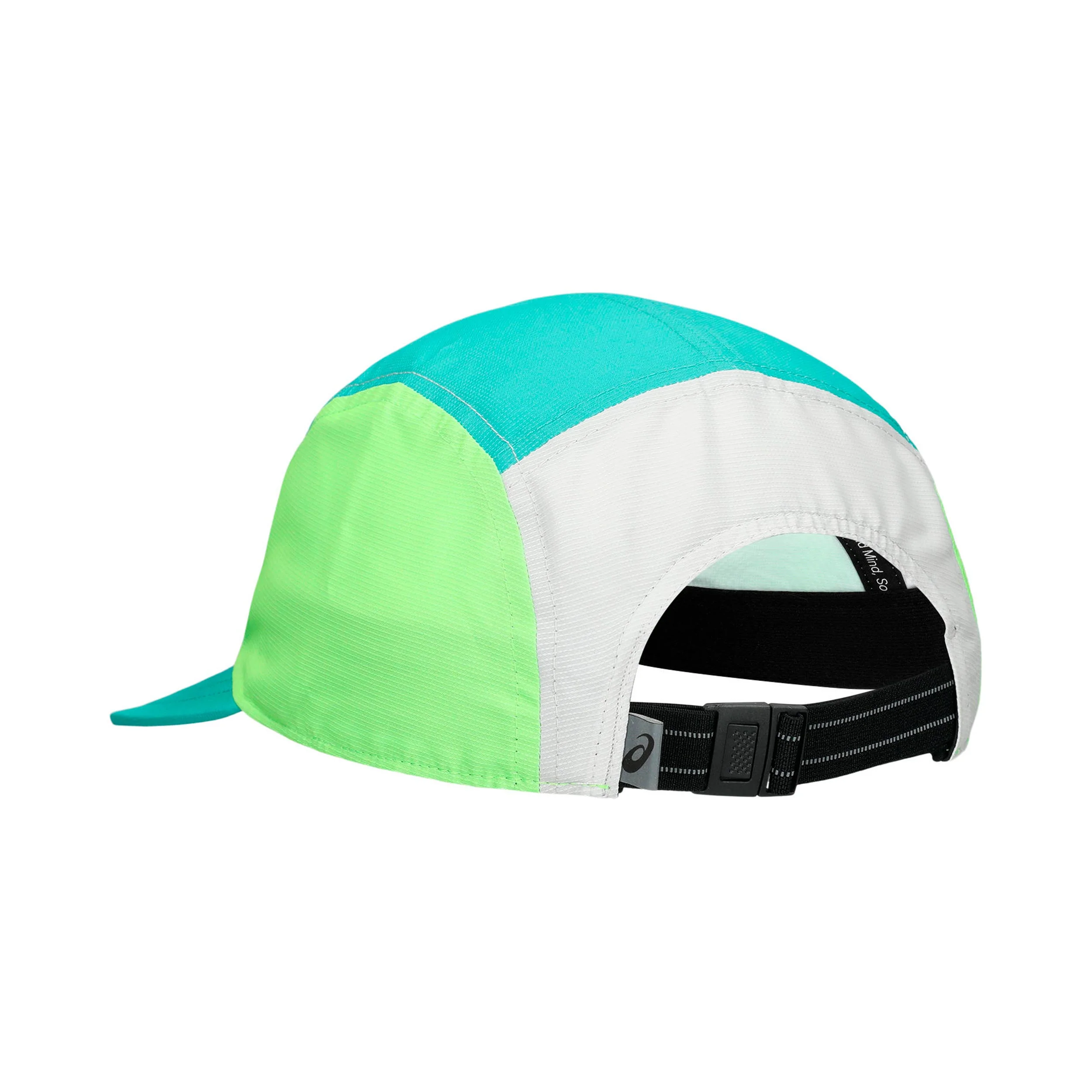 Asics 5 Panel Cap Unisex - grün, beige - Image 2