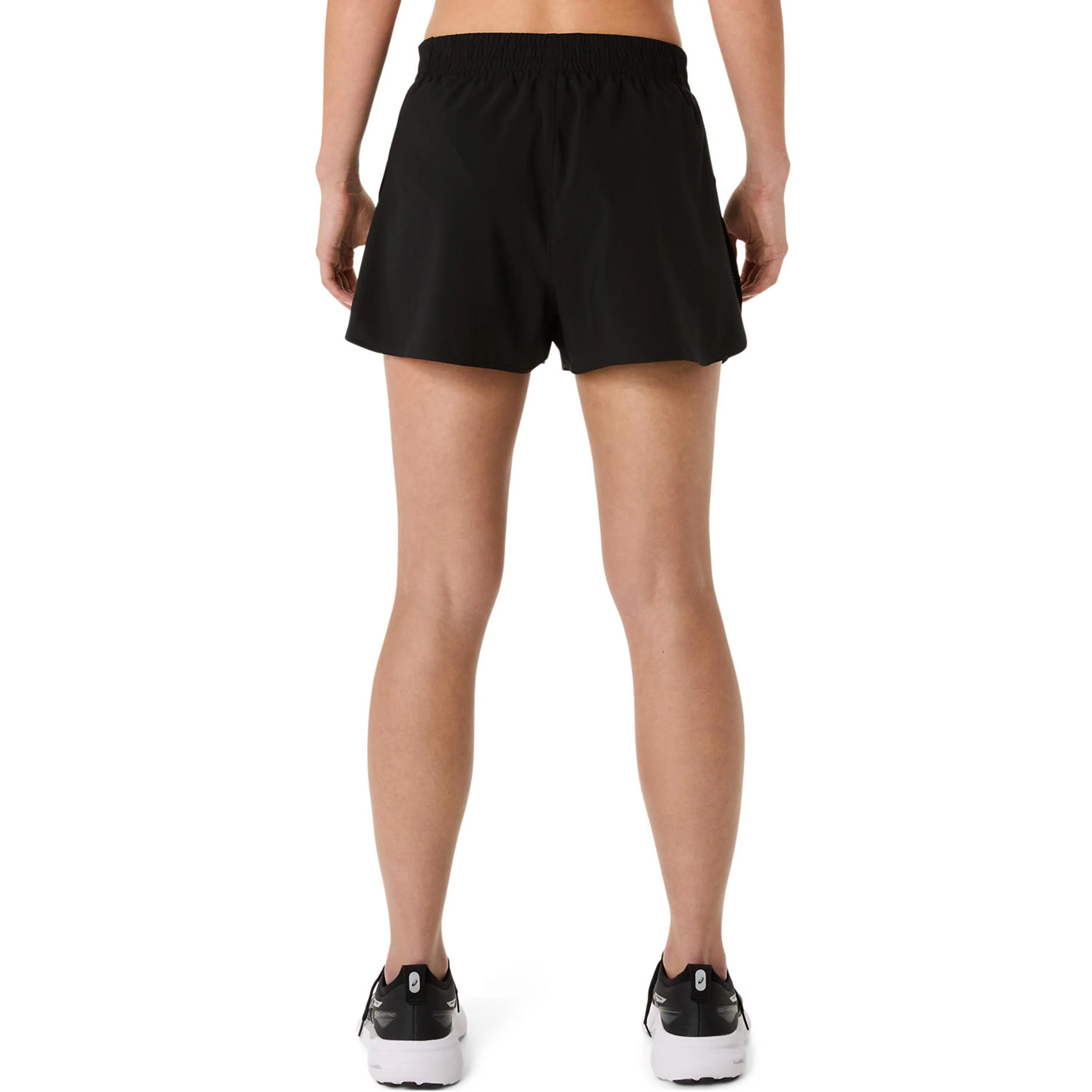 Core Split Laufshorts Damen-Schwarz - Image 2