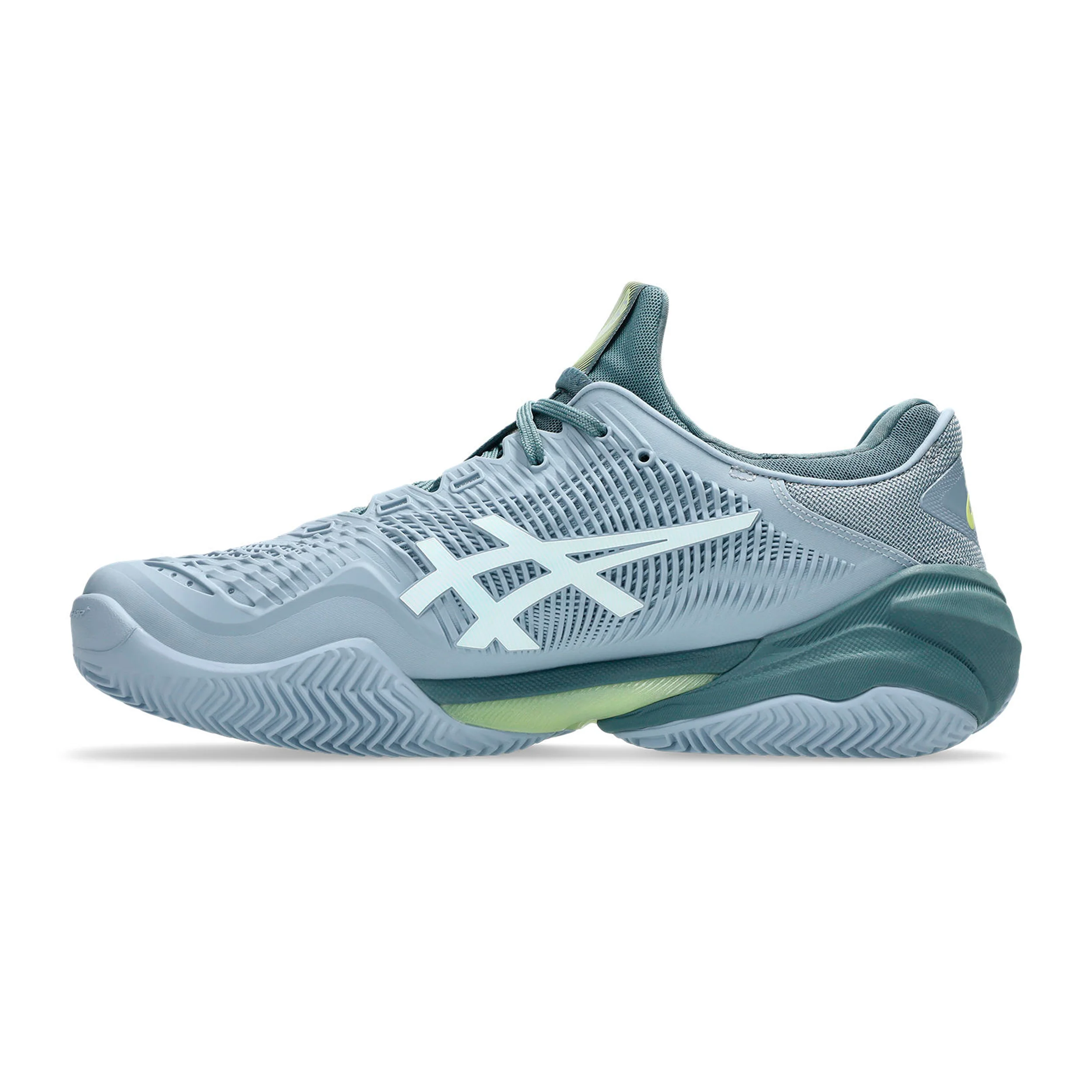 Court FF 3 Sandplatzschuh Herren - blaugrau, weiß - Image 2