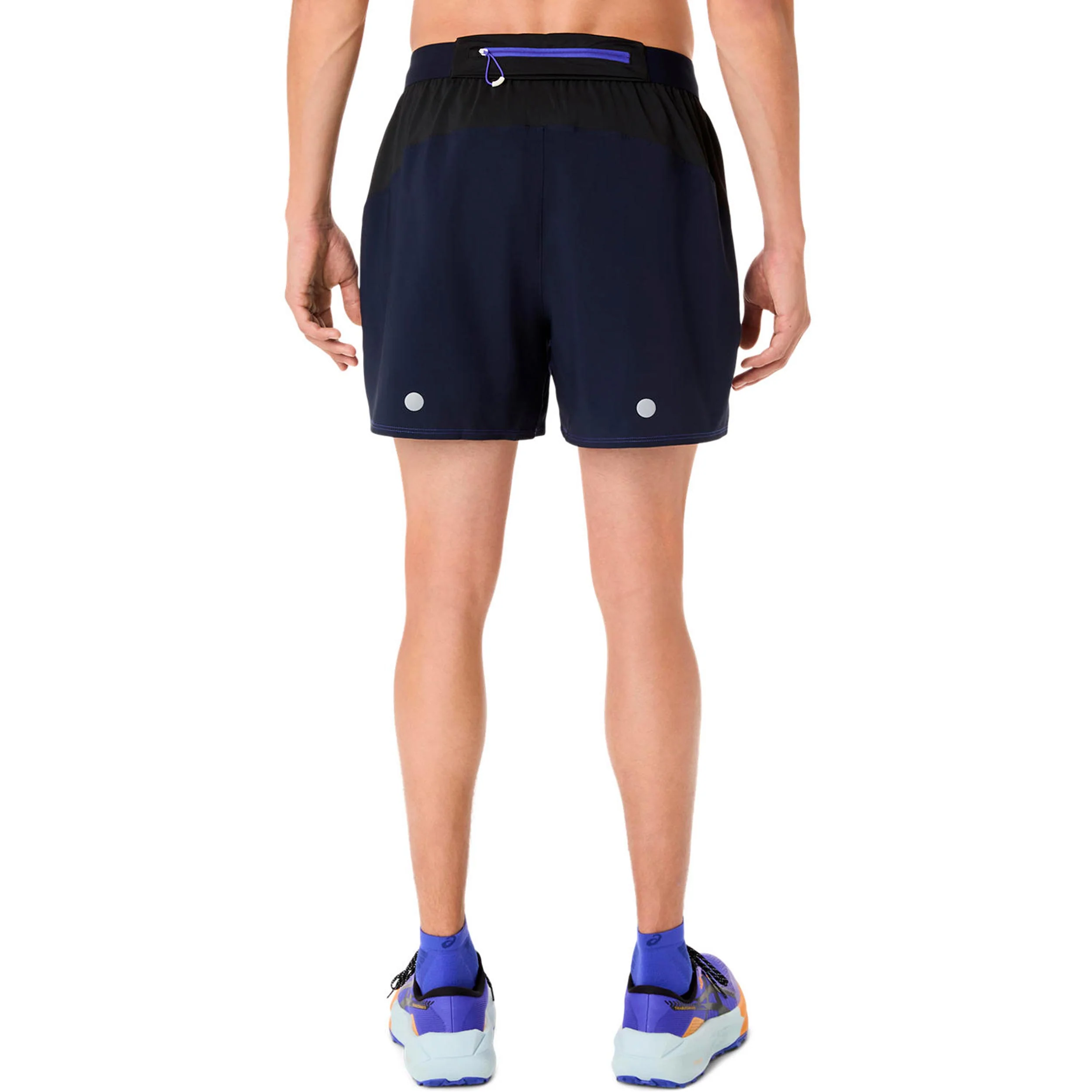 Fujitrail AOP 5in   Laufshorts Herren - dunkelblau, blau - Image 3