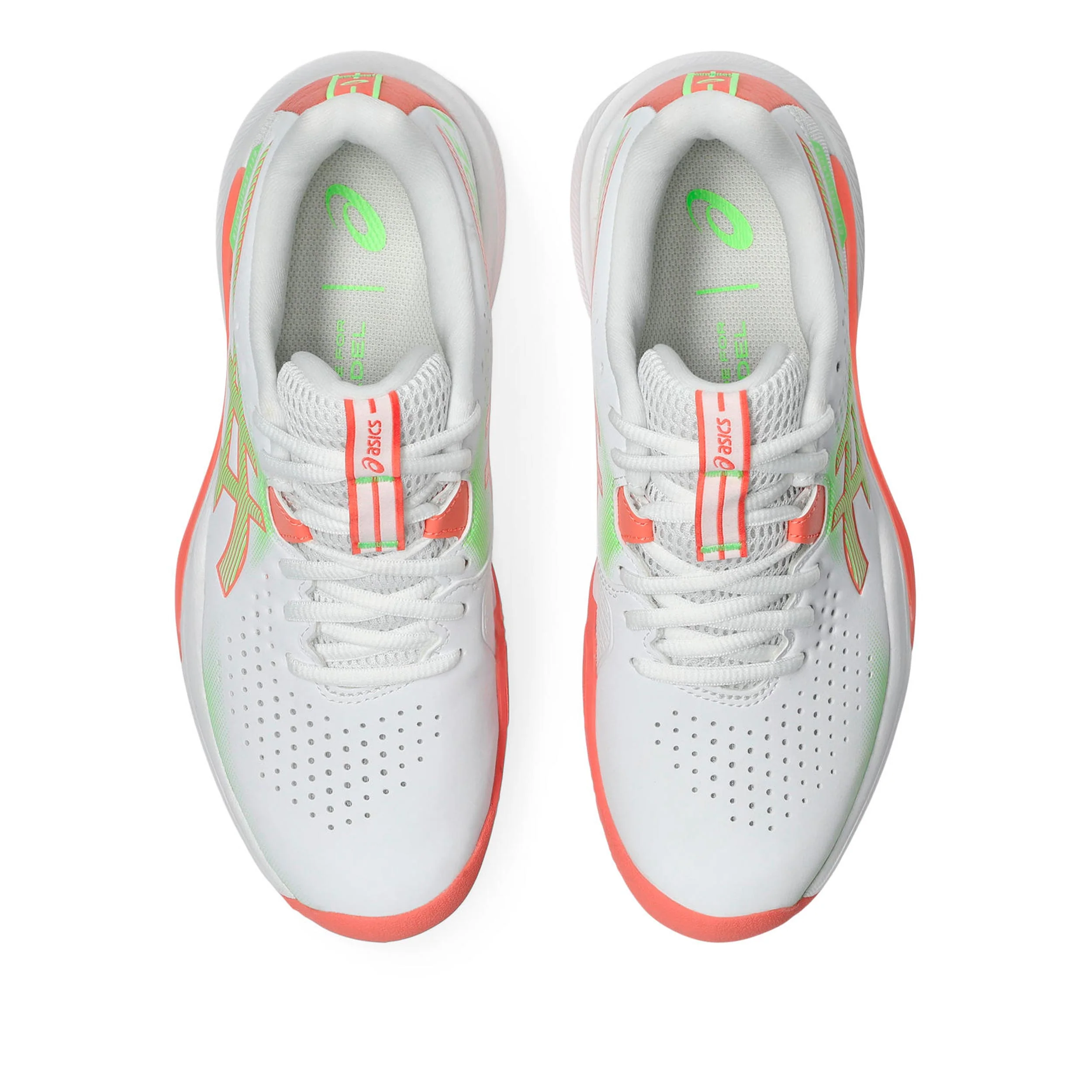 Gel-Challenger 15 Padelschuh Damen - weiß, koralle - Image 3
