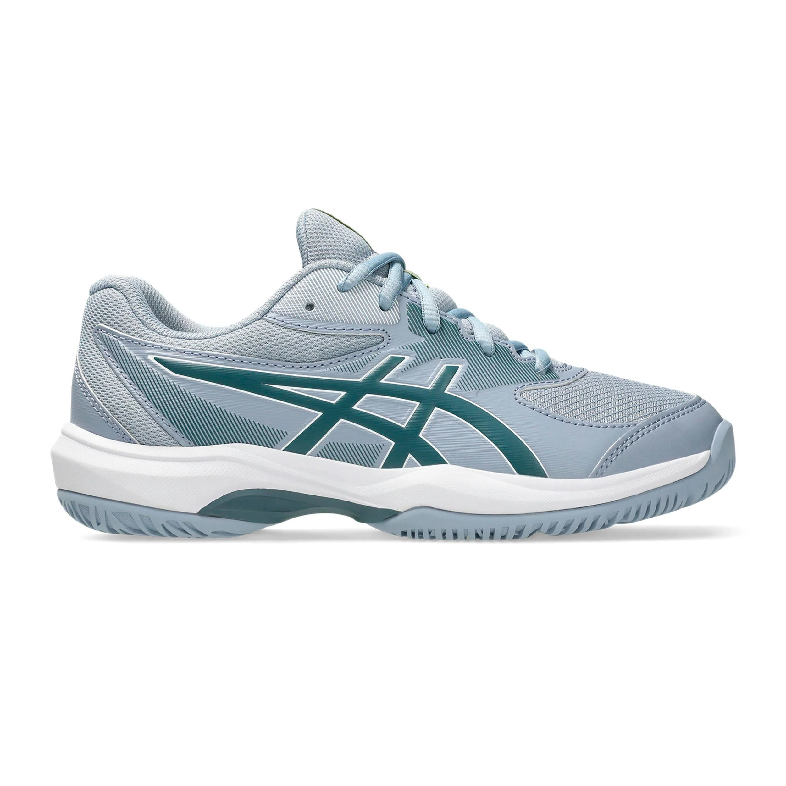 Gel-Game 10 GS Allcourtschuh Kinder - grau, dunkelgrau