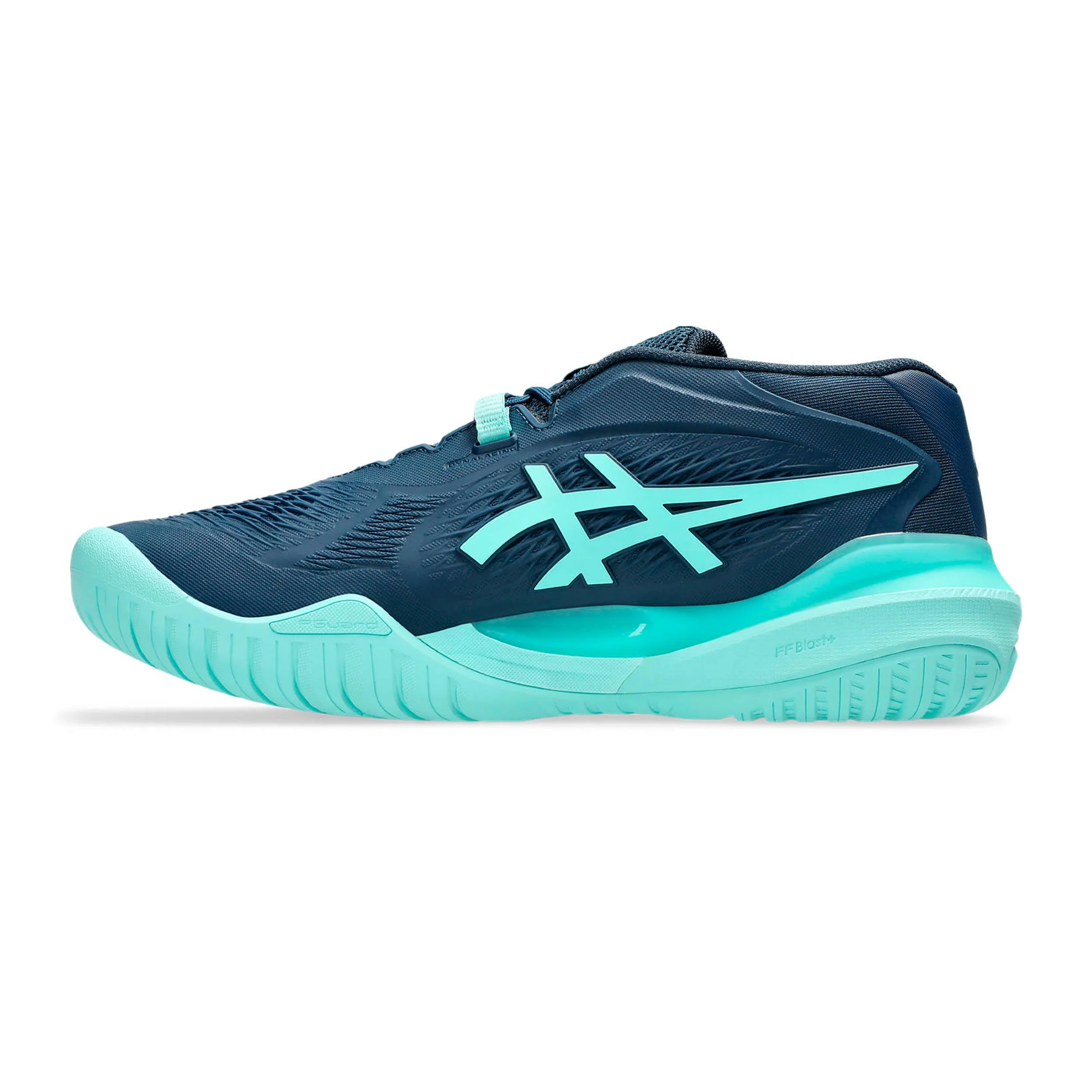 Gel-Resolution X Allcourtschuh Herren - dunkelblau, mint - Image 2
