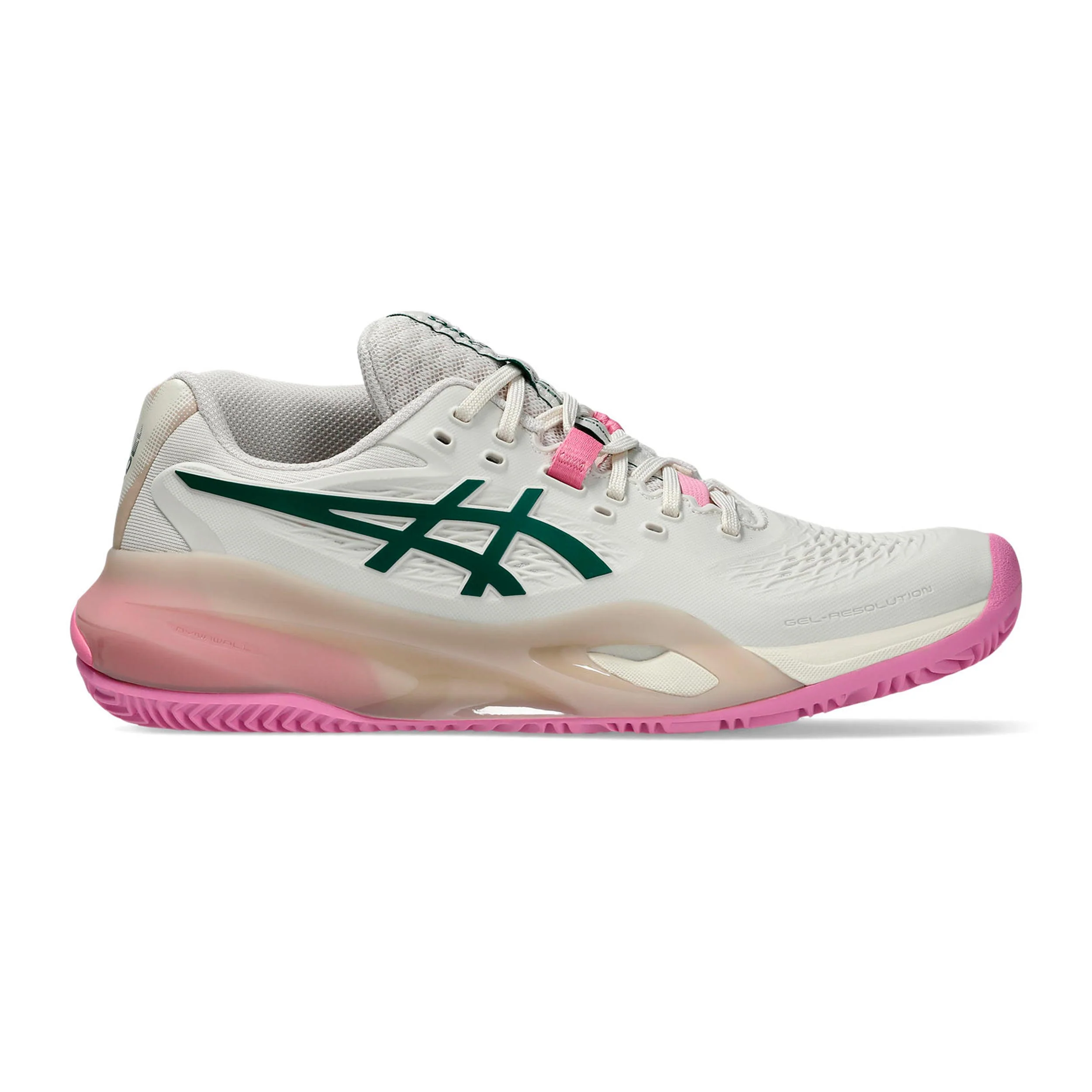 Gel-Resolution X Padelschuh Damen - beige, rosa