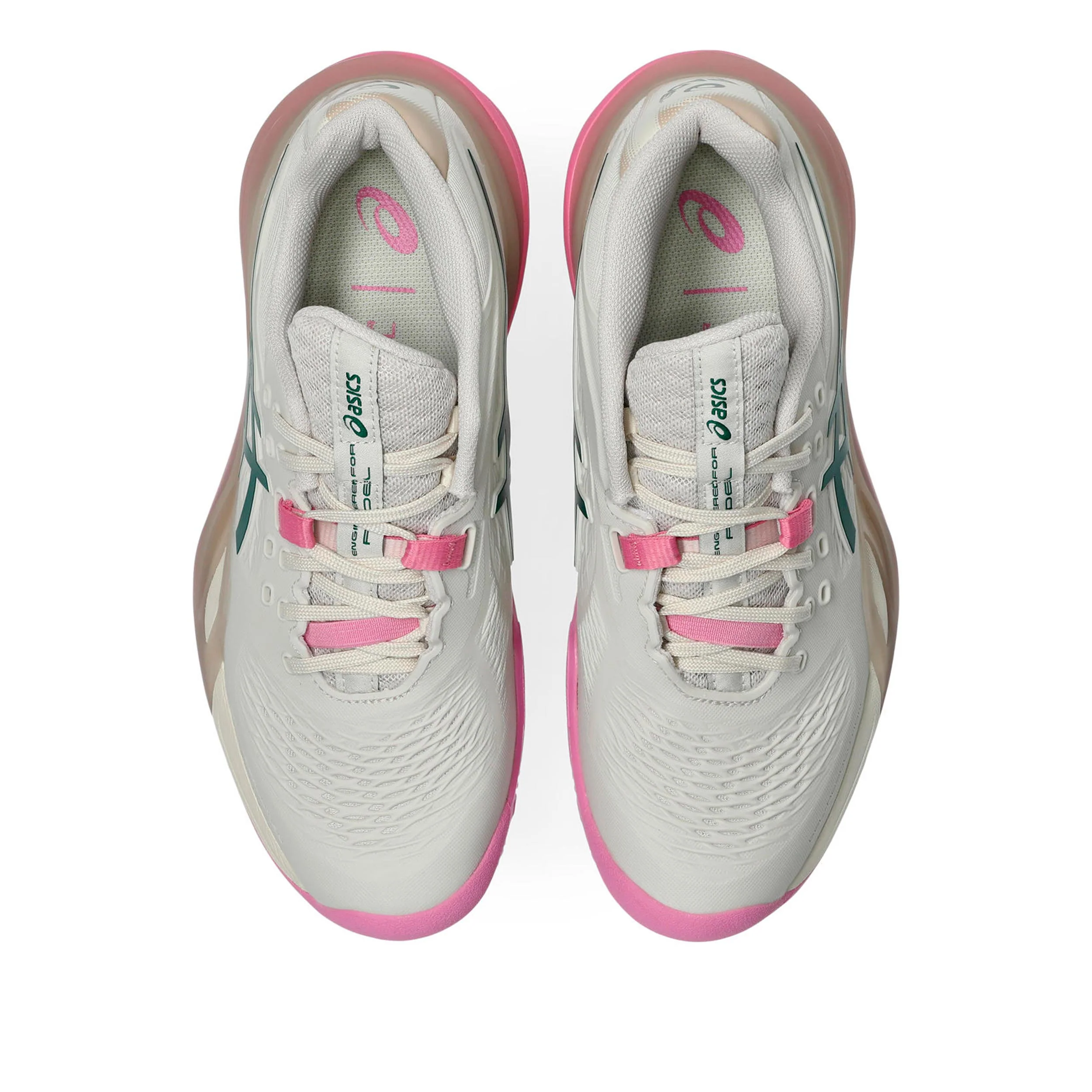 Gel-Resolution X Padelschuh Damen - beige, rosa - Image 3