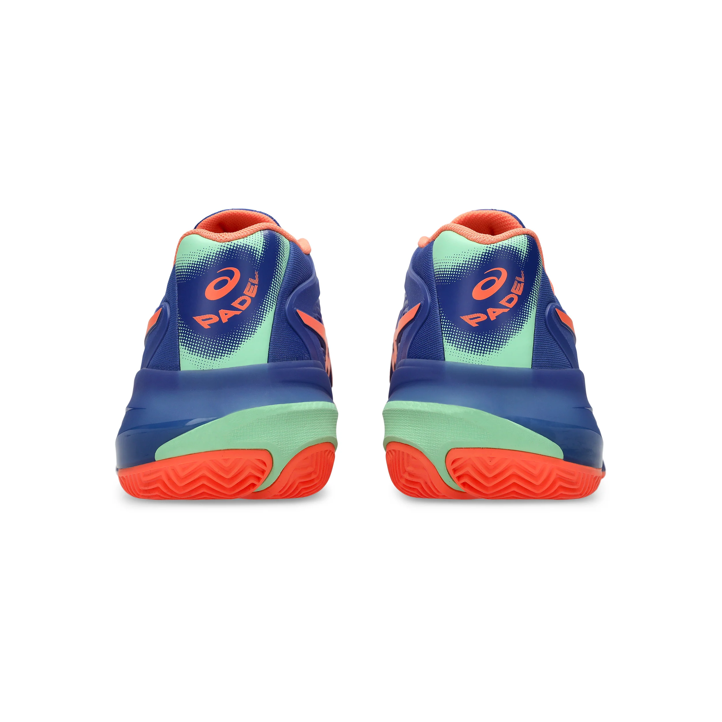 Gel-Resolution X Padelschuh Herren - dunkelblau, koralle - Image 5