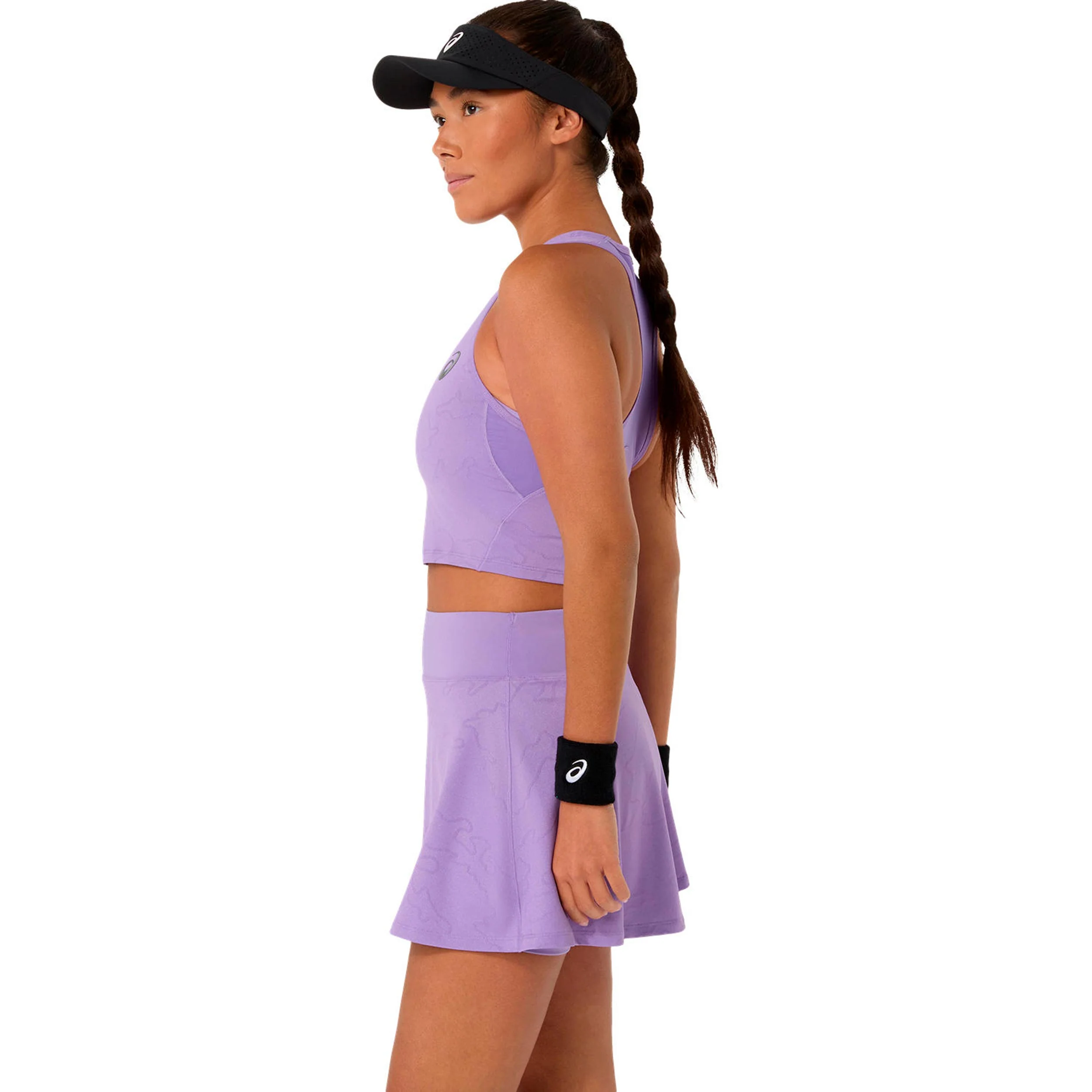 Match Jacquard Night Energy Tank-Top Damen - lila - Image 2