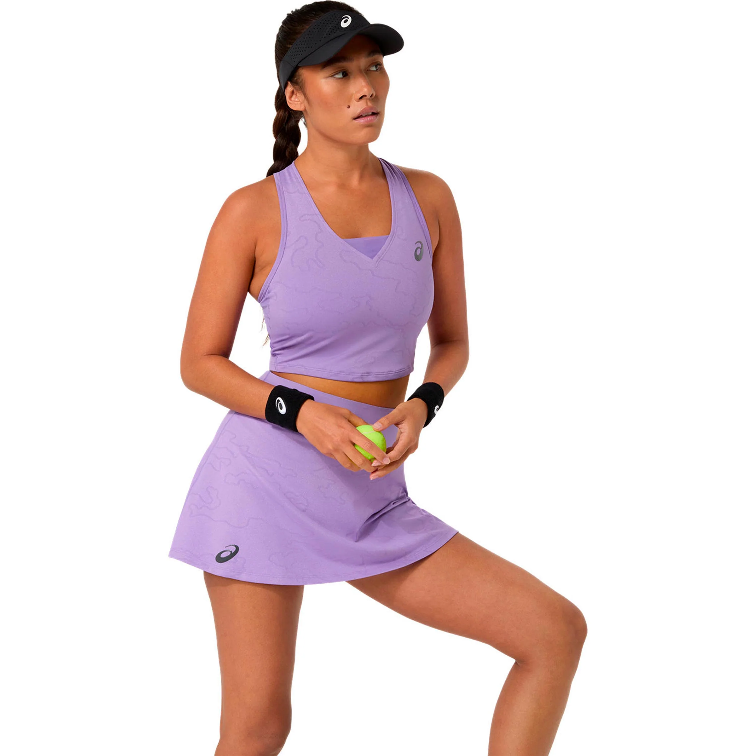 Match Jacquard Night Energy Tank-Top Damen - lila - Image 7