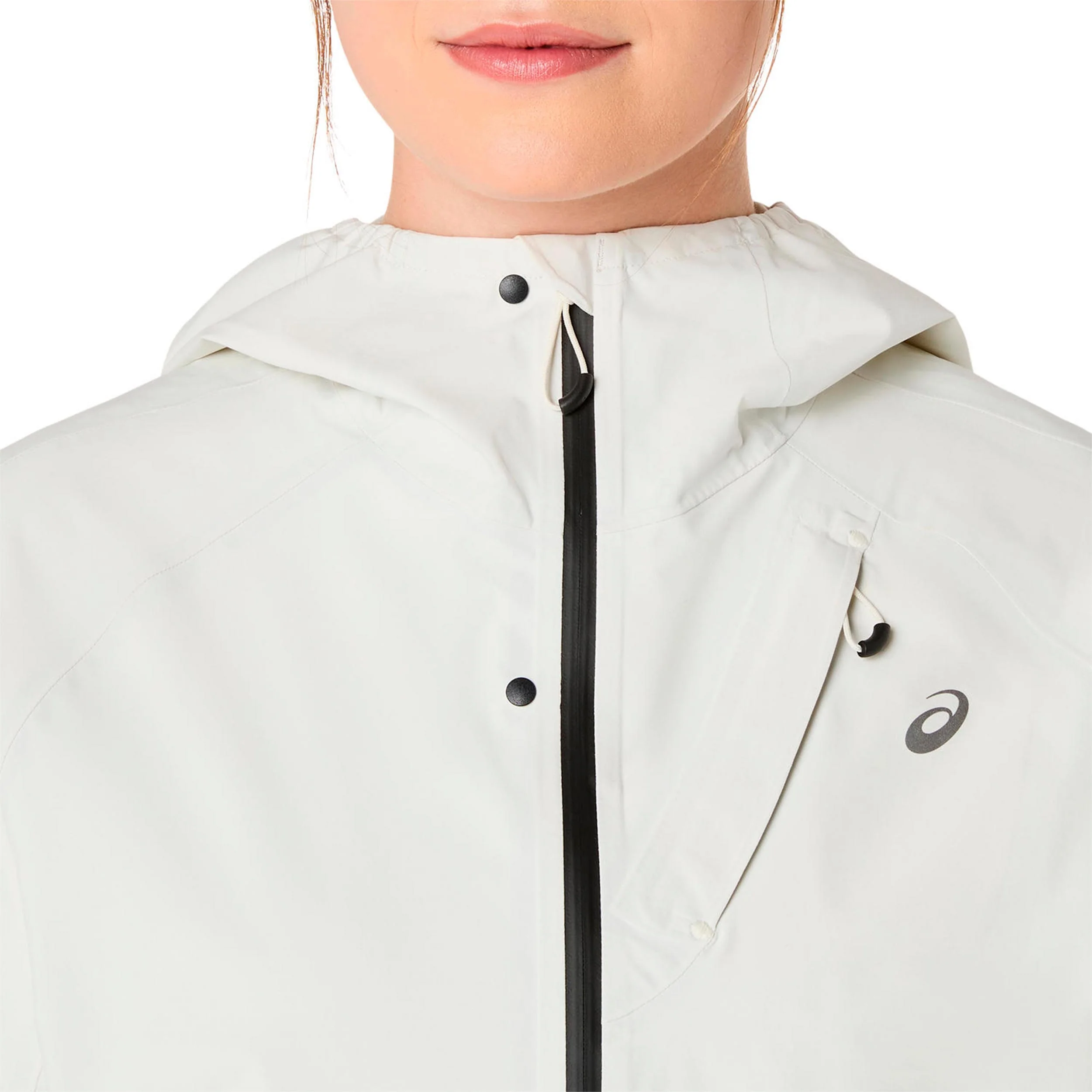 Metarun Waterproof  Laufjacke Damen - schwarz, beige - Image 6