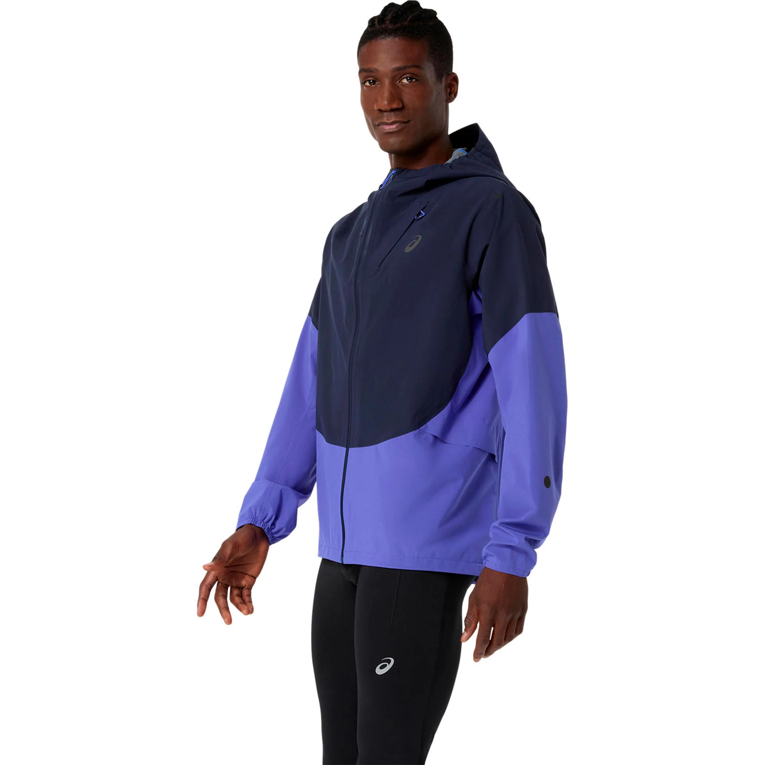 Metarun Waterproof Laufjacke Herren - dunkelblau, blau - Image 4