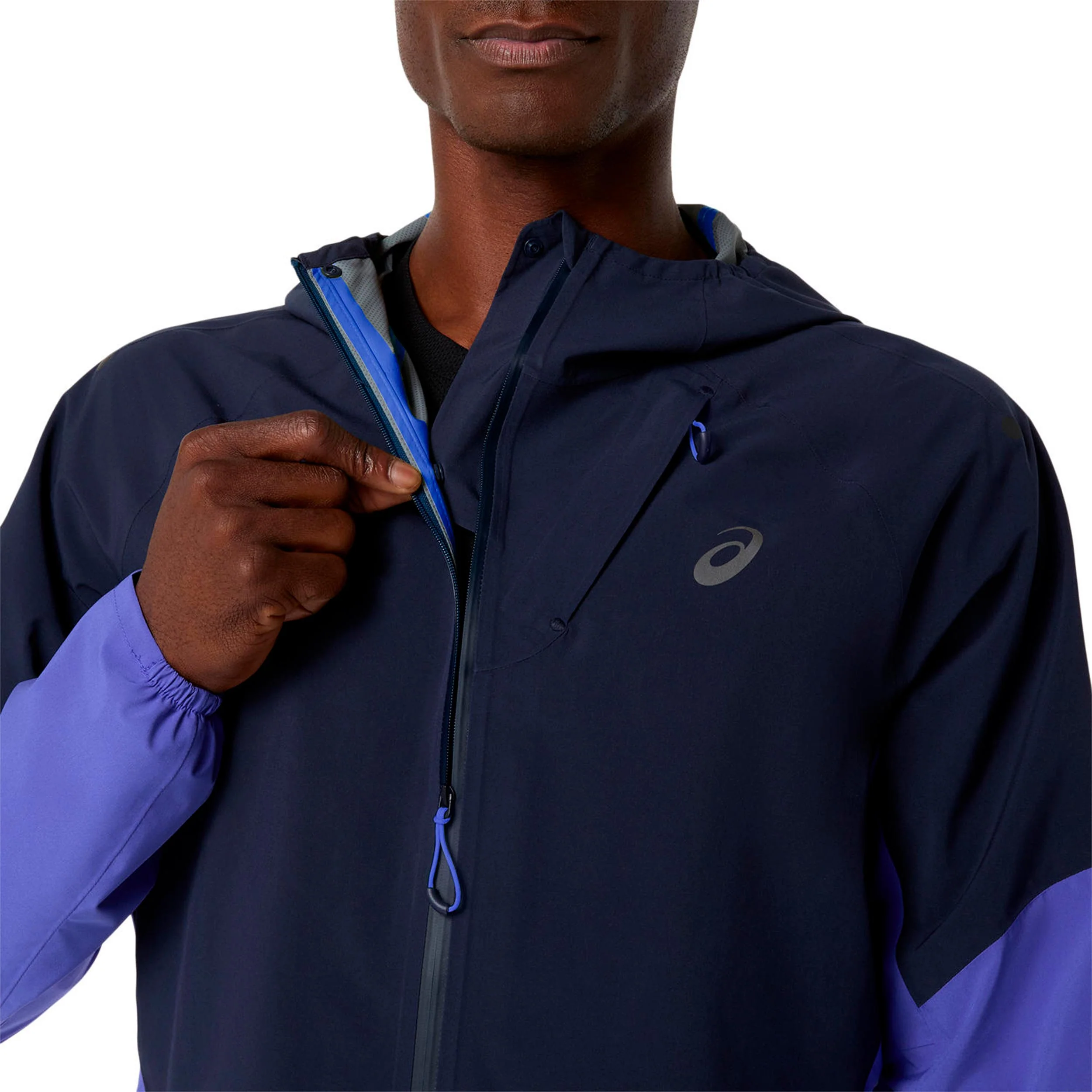 Metarun Waterproof Laufjacke Herren - dunkelblau, blau - Image 7